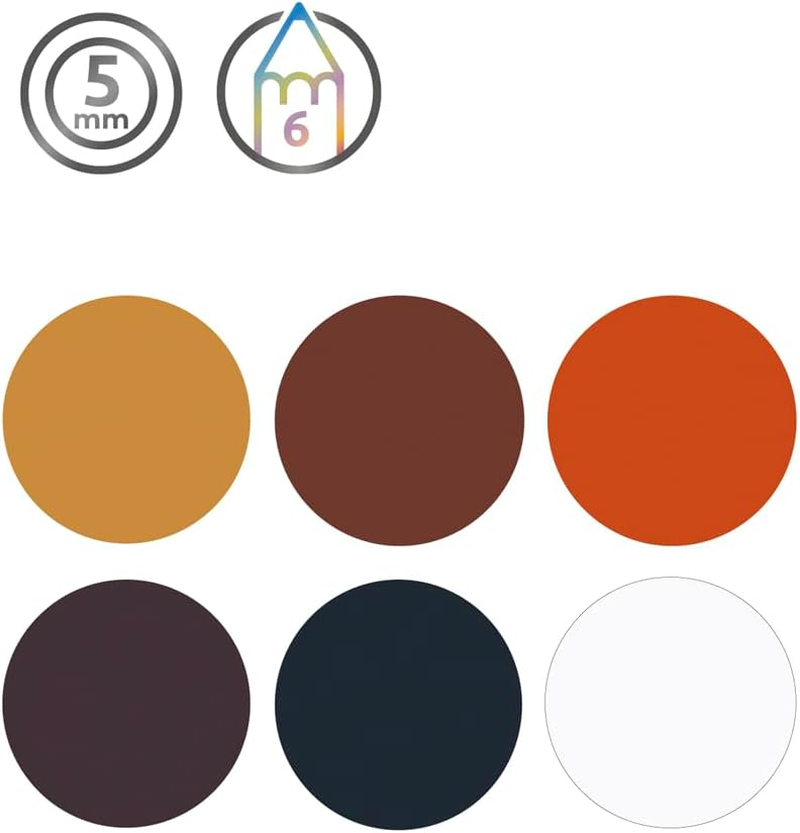 Derwent Drawing Pencil Tin Case 6-Pieces Set image number 5