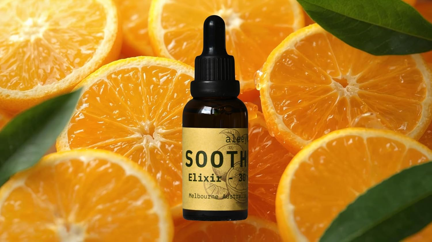Aleeya Soothe Elixir Wellness Body Oil &ndash; Australian Made for Relaxation and Skin Conditioning with Sweet Orange and Lemon Essential Oils, 30Ml image number 4