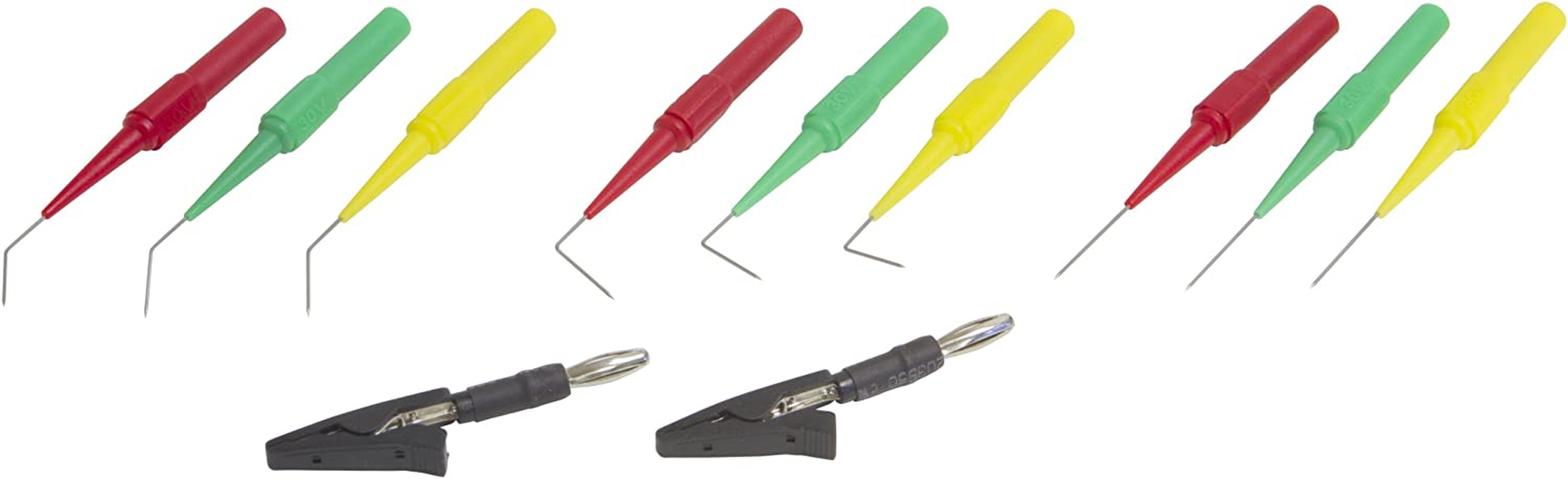Lisle 64750 11-Piece Back Probe and Alligator Clip Set image number 2