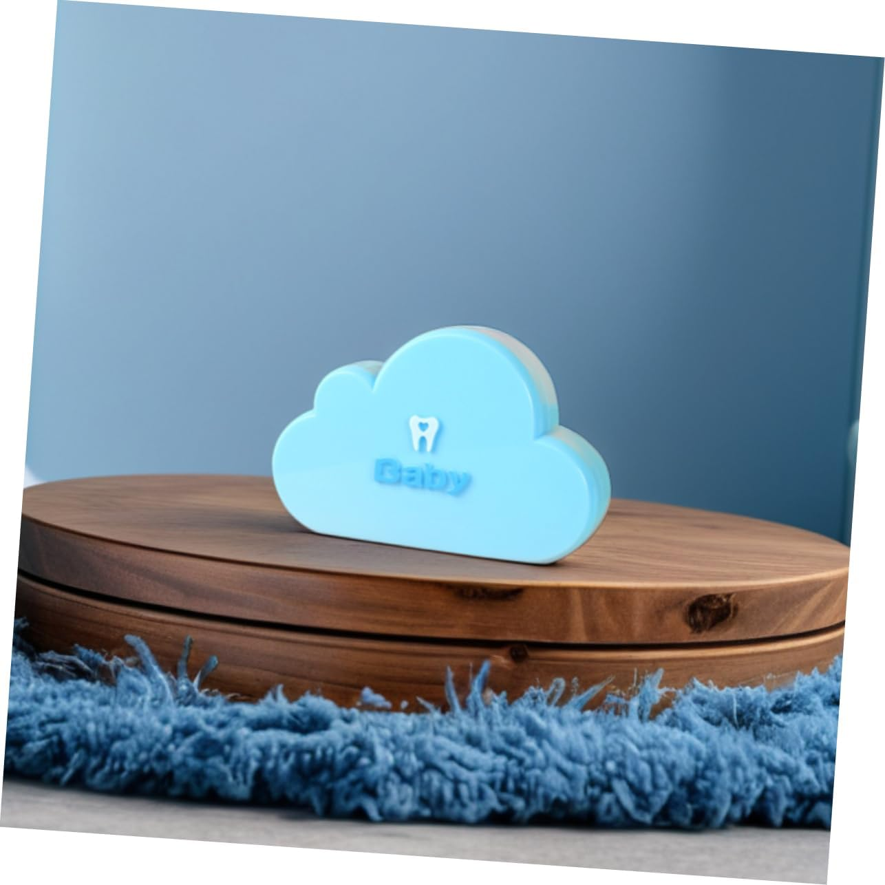 PRETYZOOM Tooth Keepsake Box Engaging Tooth Storage Container for Boys and Girls Safe Material Adorable Design