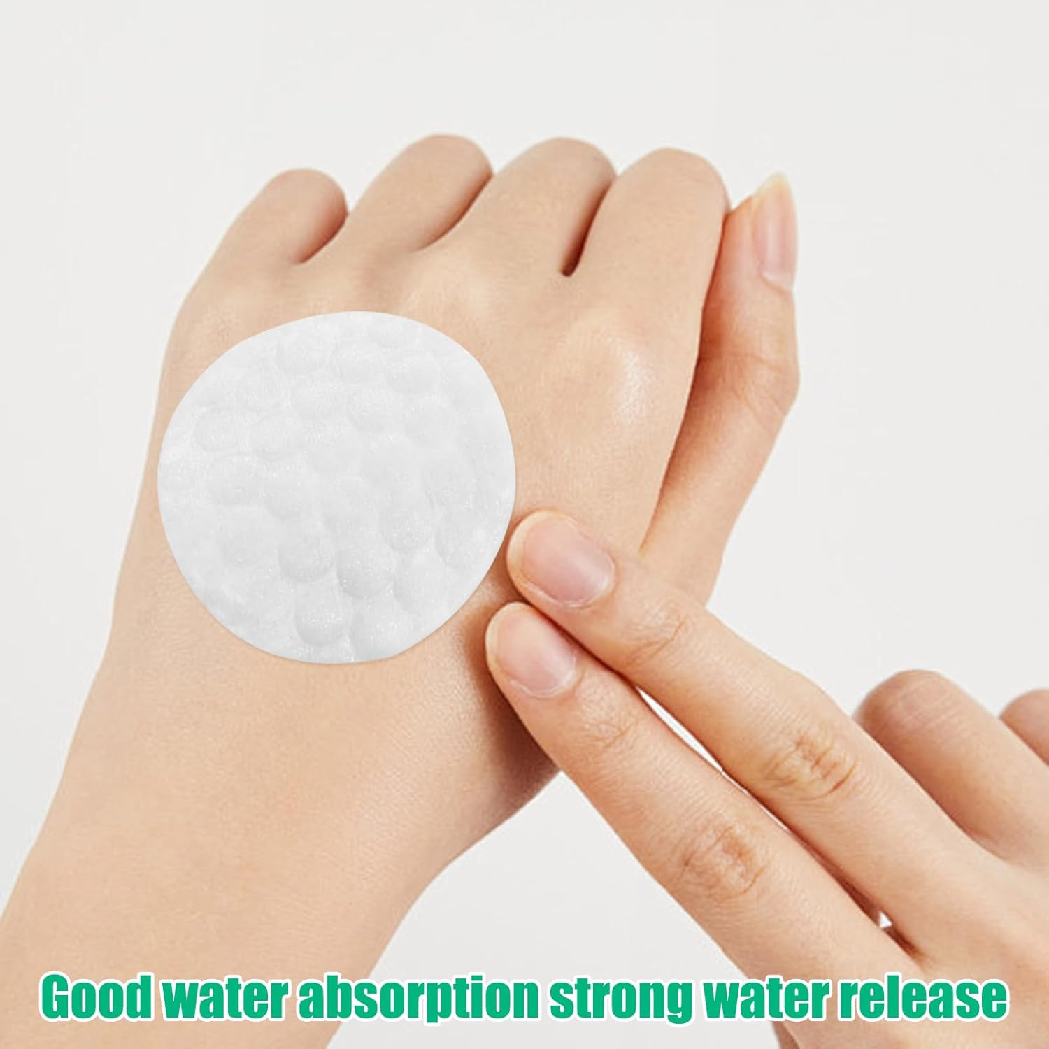 YSHIGUING Makeup Remover Pads for Face 300 Count Premium 100% Cotton Rounds Organic Cotton Rounds, Pearl Cotton Sheet,Hypoallergenic,Lint-Free for Face Cleansing, Applying Facial Toner & Nail Polish