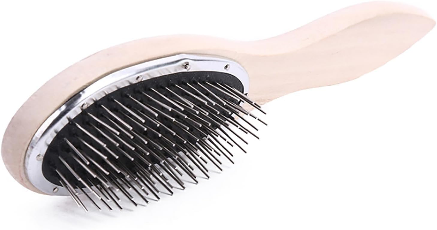 Professional Wig Brush for Wig anti Static Steel Comb for Tangle Synthetic Hair Extensions Training image number 1