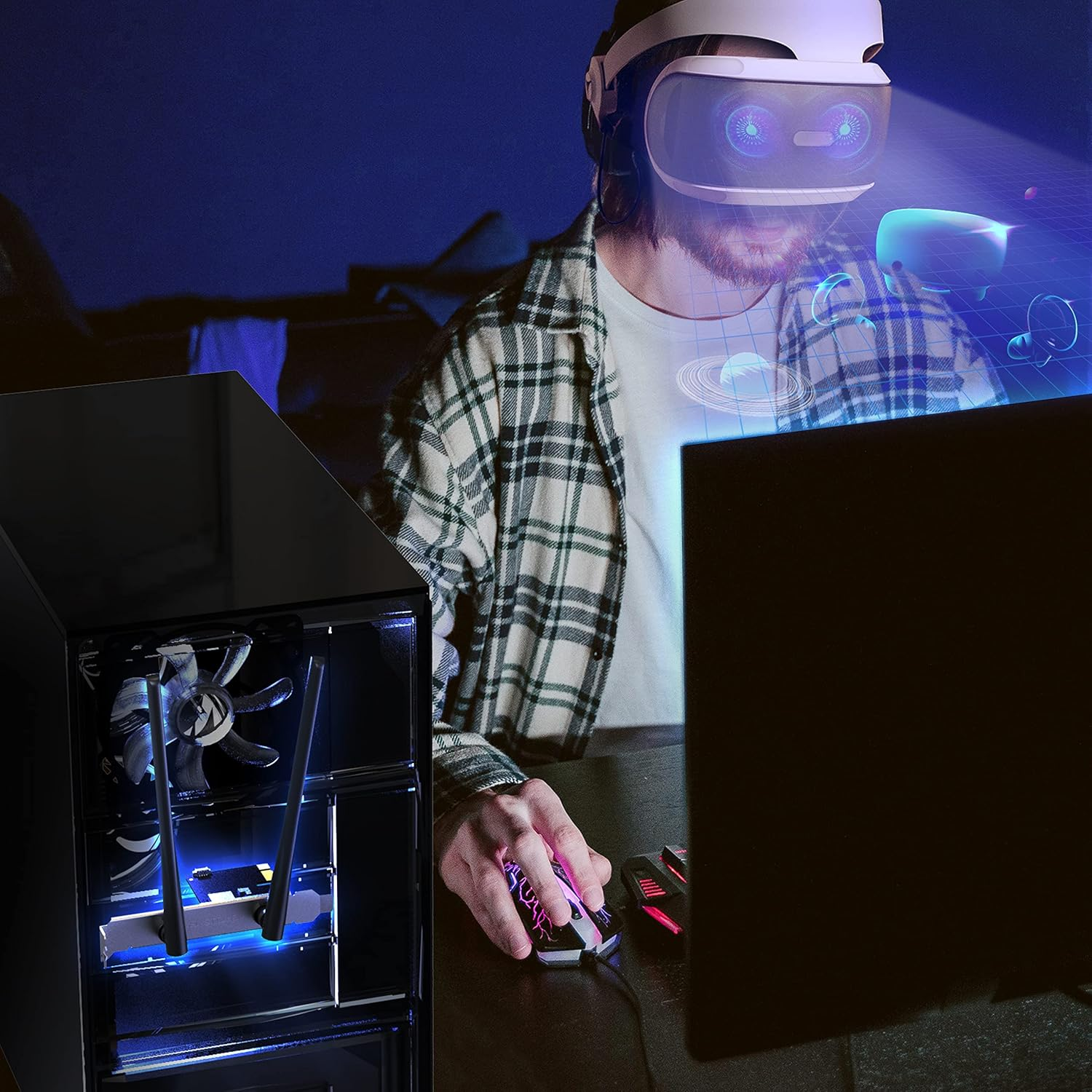 Mercusys AXE5400 Wi-Fi 6E Bluetooth 5.3 Pcie Adapter, Tri-Band, Faster Speed & Broader Coverage, WPA3 Security, 2X MU-MIMO, OFDMA, Windows Compatible (MA86XE) image number 6