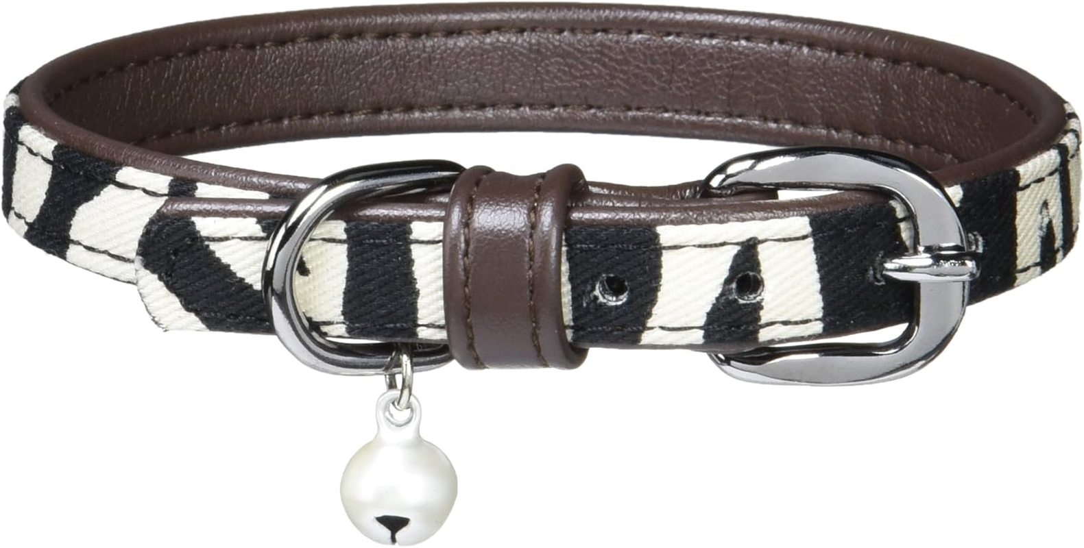 ONS Pretty Animal Color (With Bell) M Leopard (Cat, Ultra Small Dog Collar)