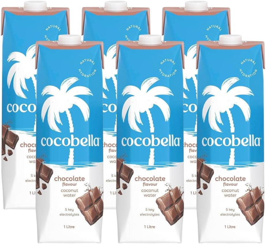Cocobella Coconut Water Chocolate 6 X 1L image number 1