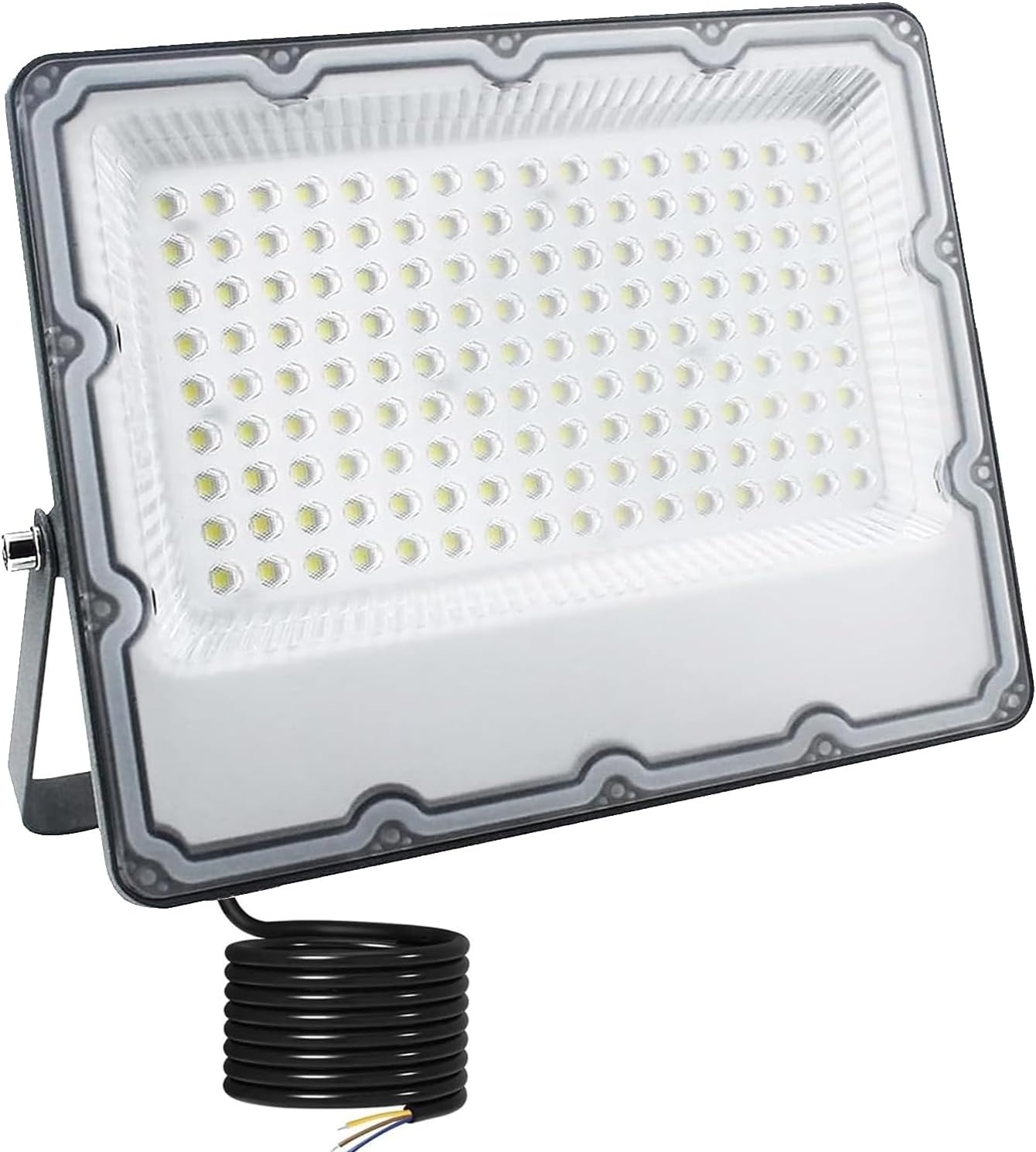 LED Flood Light Outdoor 100W, CREATESTAR LED Floodlights 6500K Daylight White Security Lights IP66 Waterproof Led Spot Light Work Light for Yard, Garage, Garden, Park, Playground, Parking Lot image number 1