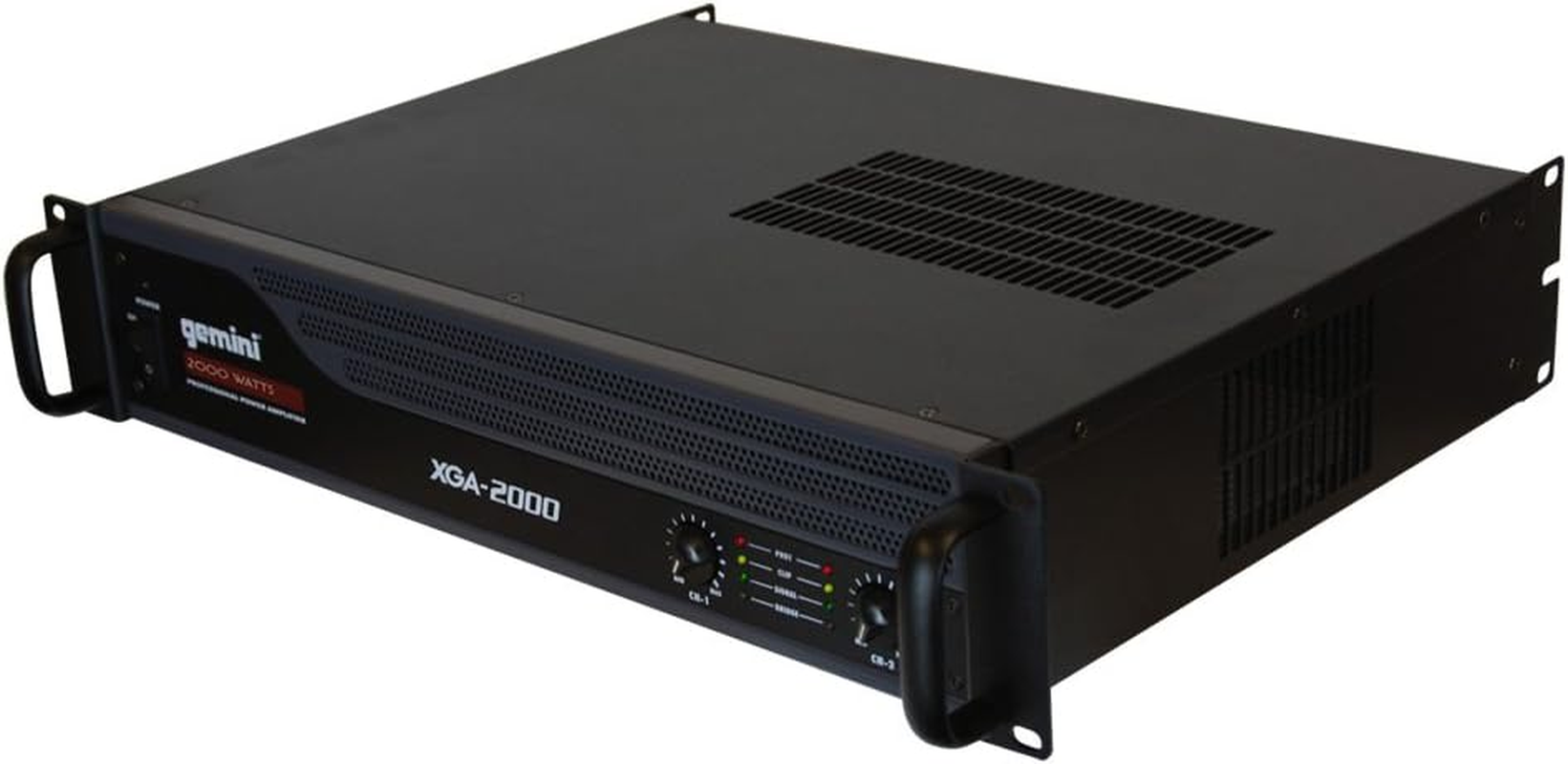 Gemini XGA Series XGA-2000 Professional Quality PA System DJ Equipment Power Amplifier with 2000 Watt Instant Peak Power image number 1