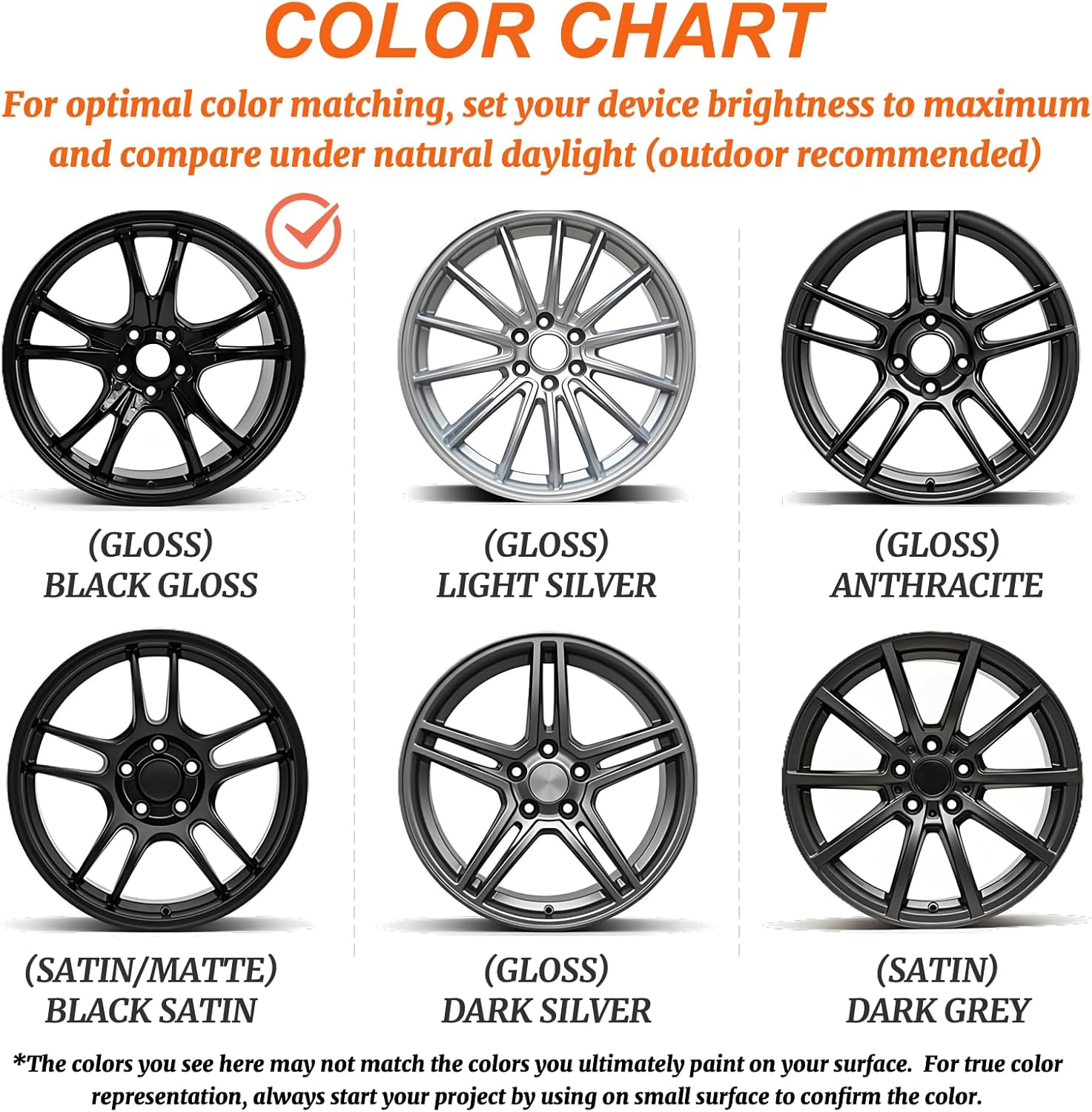 Quick & Easy Gloss Black Rim Scratch Repair Pen for Car Wheels Universal Touch up Paint to Fix Scratches, Curb Rashes & Surface Damage,Black Rim Touch up Paint(Pure BLACK and Varnish) image number 1