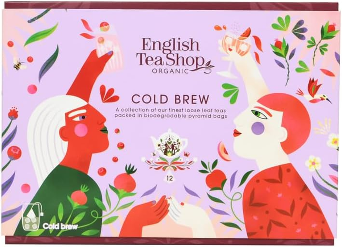 English Tea Shop Gift Pack Cold Brew Collection 12 Pyramid Tea Bags image number 4