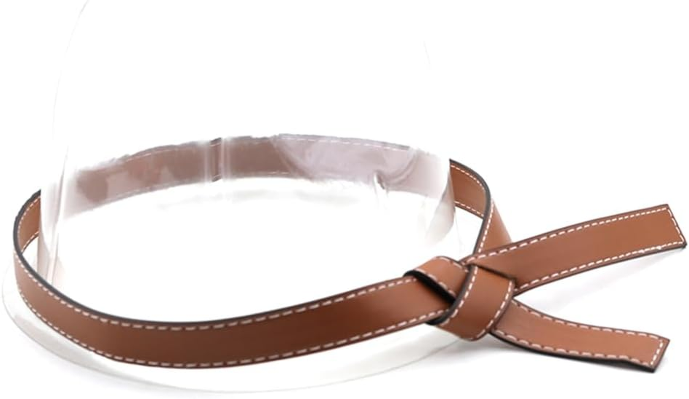 Zaviftie Western Hat Band for Fedora Hat Bands Cowboy Hat Bands Leather Hat Bands for Men Western Hat Belt Bands Straw Hat Bands (6, ONE SIZE)