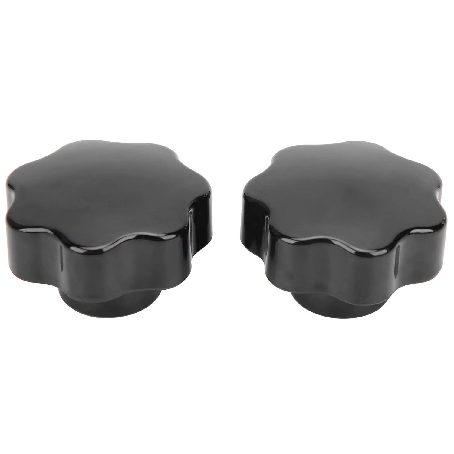 2St Female Thread Clamping Knob 7 Star Head Nuts M12 X 65 Industrial Accessories image number 4