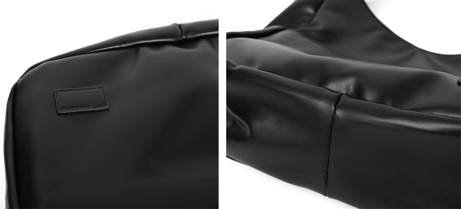 Women Tote Handbags Chic Vegan Leather Tote Bag Purse Stylish Casual Trendy Large Soft Shoulder Bag image number 5