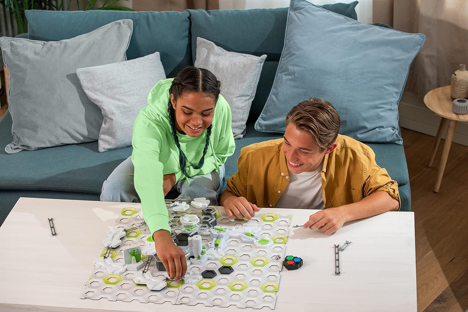 Gravitrax Ravensburger Power Starter Set XXL Interactive Marble Run System with All Available Electronic Elements, for Children Aged 8 and Up. Can Be Combined with All Products and Lines image number 6