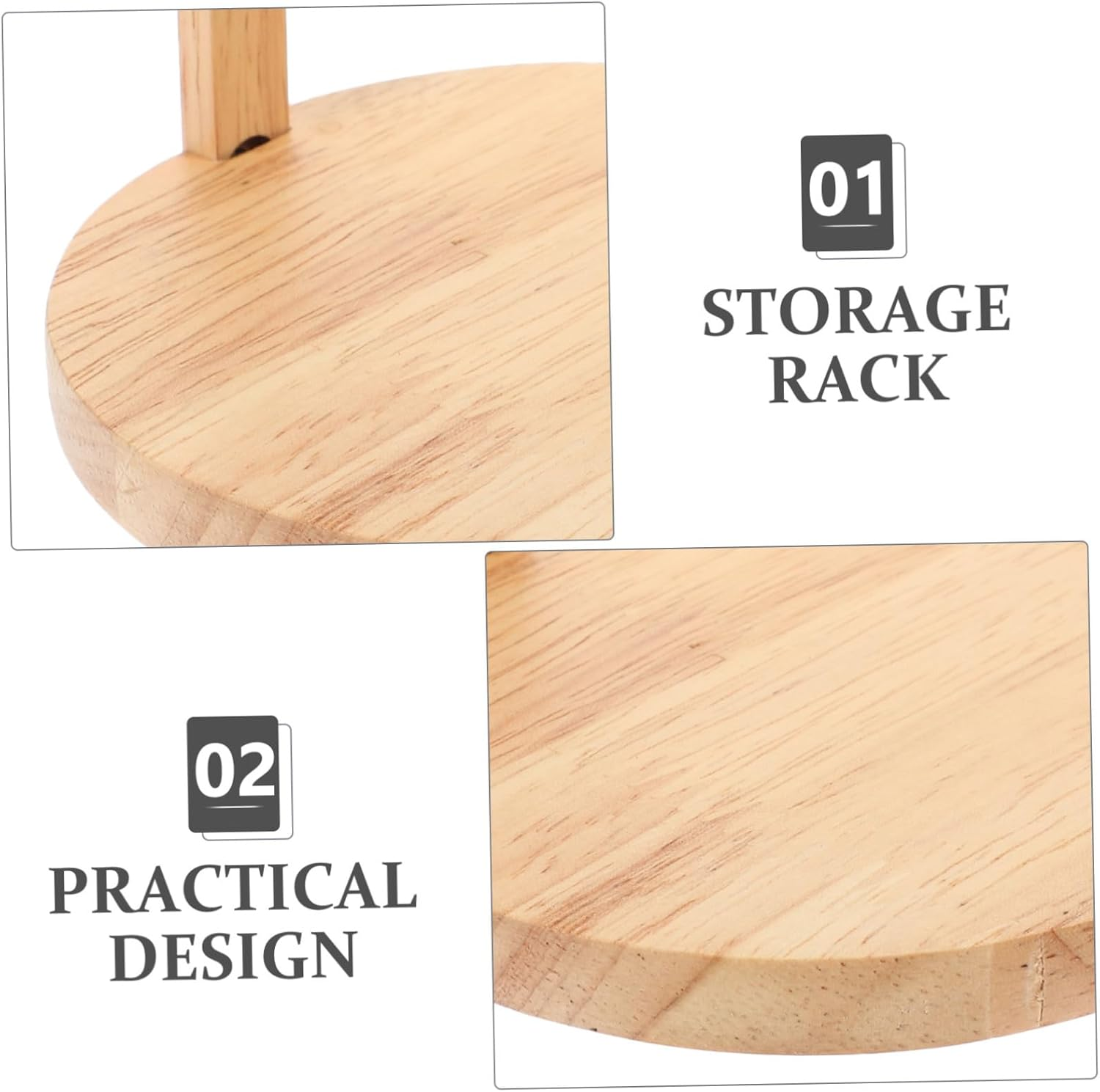 Vertical Lid Organizer Rack Cup Lid Holder for Kitchen Stylish Home Decor image number 5