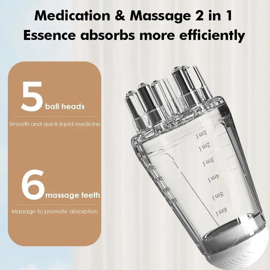 ARFUKA Hair Oil Applicator Scalp Applicator Comb Precision Serum Dispenser for Massage, Hair Growth, Follicle Care & Thinning Hair Treatment Pack of 2 image number 6