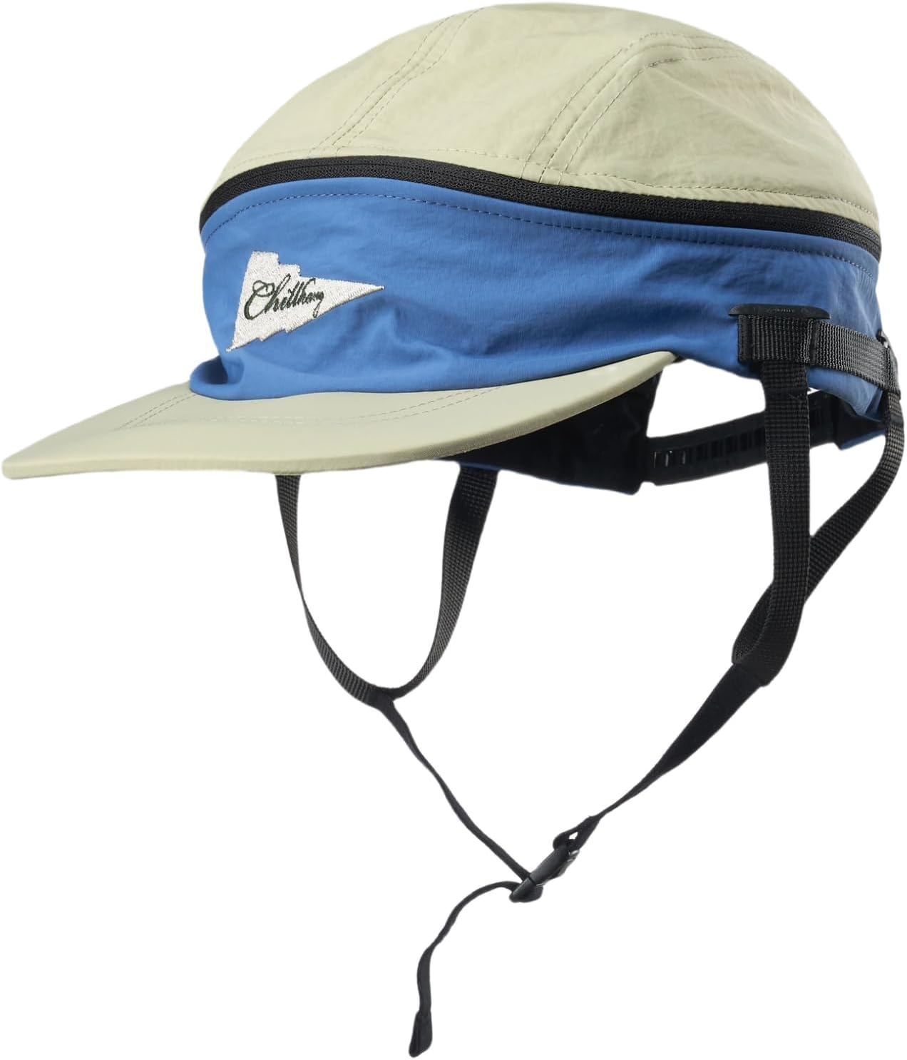 Vintage American Sports Quick-Dry Water-Repellent Cap with Detachable Two-Way Wear: Baseball & Sky Cap for Outdoor Surfing - Versatile, Stylish image number 3