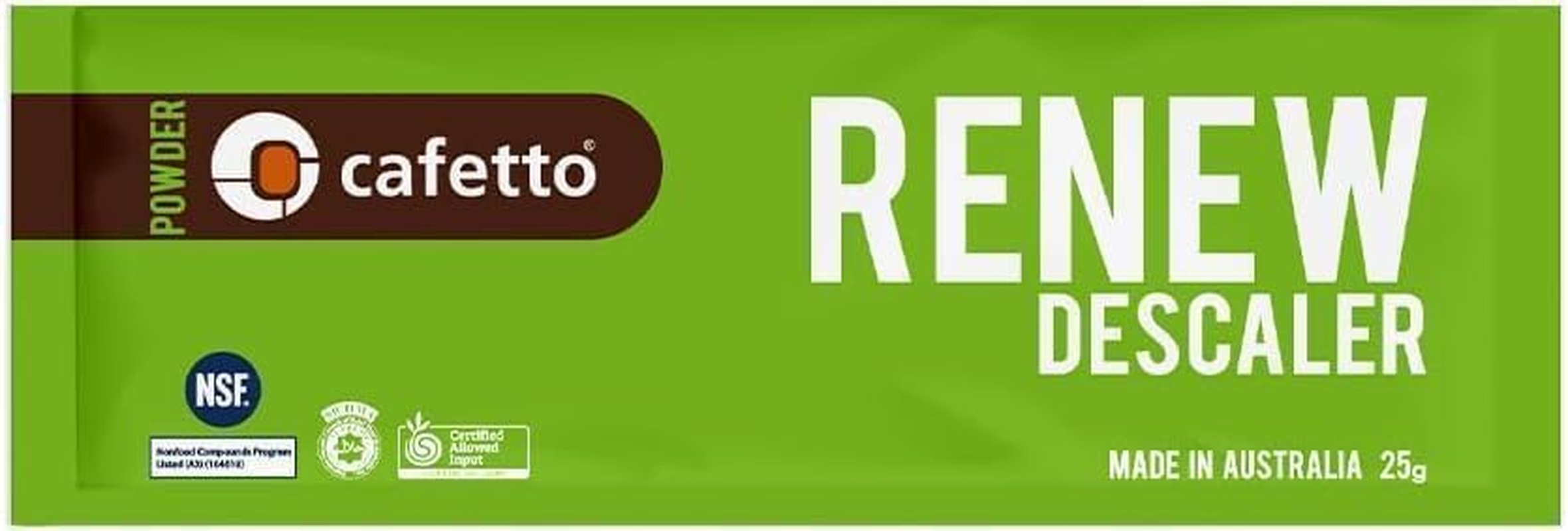 Cafetto Renew Organic Descaler &ndash; Eco-Friendly Scale Remover for Coffee Machines & Kettles (250G) &ndash; Certified for Rapid and Safe Cleaning image number 2