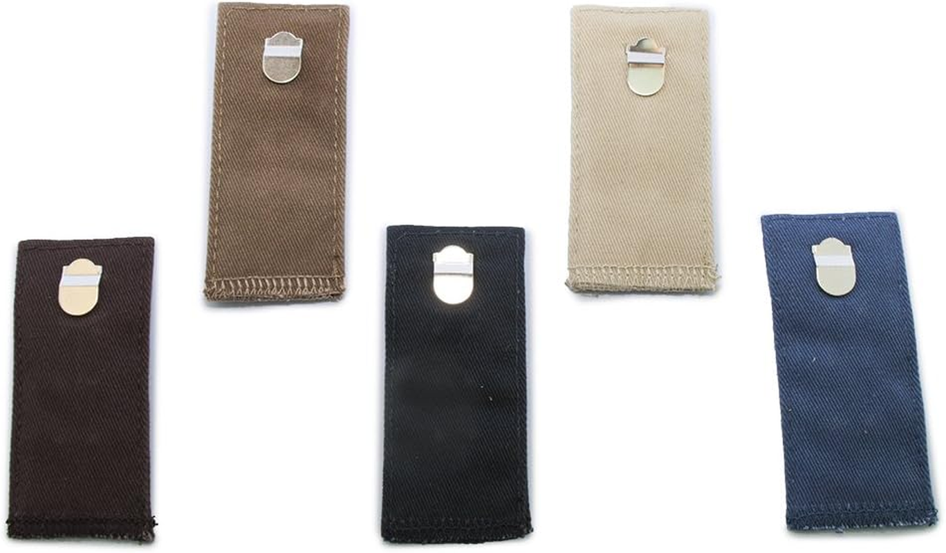 Pant and Skirt Waistband Hook Extender 5-Pack in Different Pants Colors by More of Me to Love image number 5