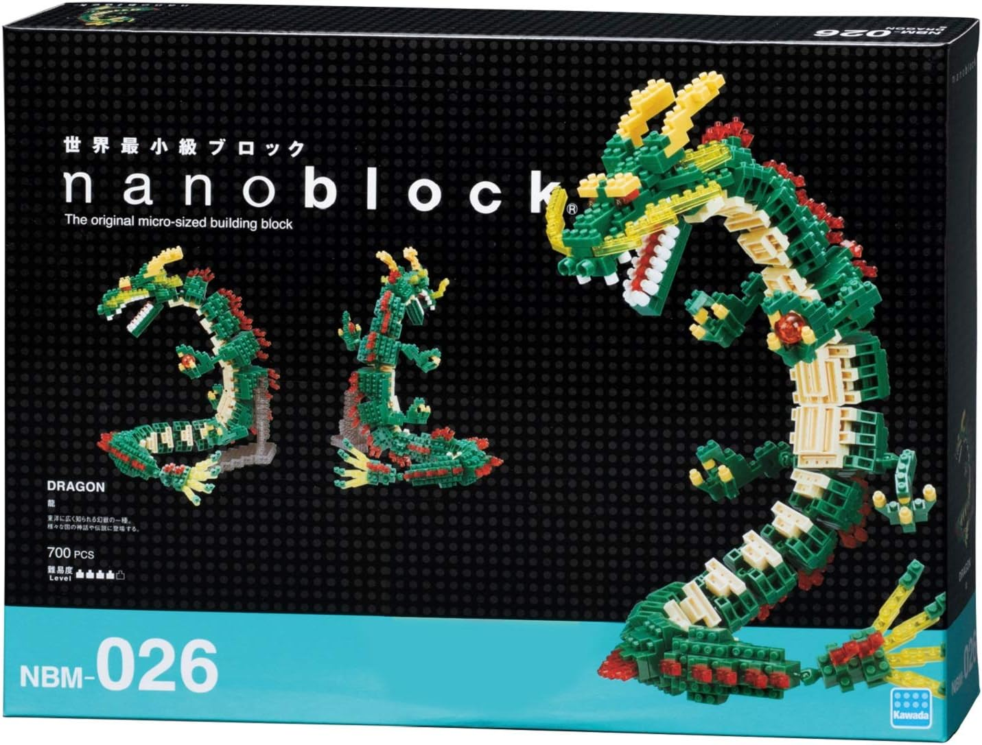 Nanoblock Dragon (Normal Version) NBM-026 image number 2