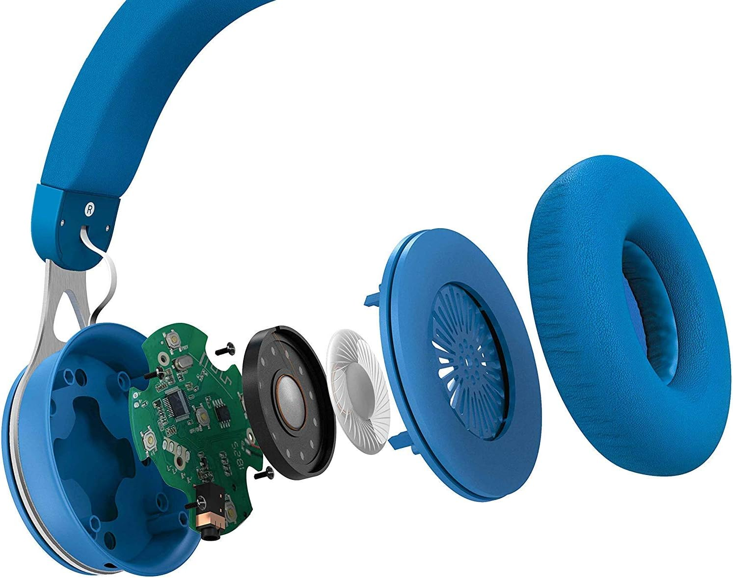 Energy Sistem Headphones Urban 3 Mic Blue (Deep Bass, Comfortable Ear Pads,Metal Finishes, Control Talk) image number 7