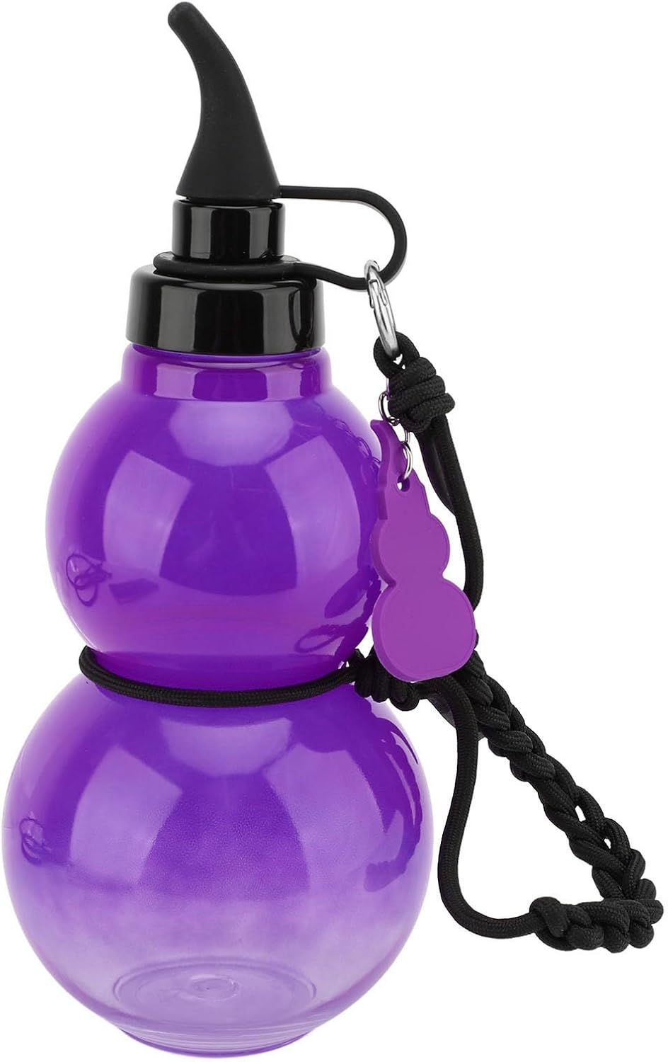 Bewinner Gourd Water Bottle, Gourd Sports Travel Water Bottle for Gym, 800ML Chinese Retro Inspired Gourd Style Water Bottle, Game Peripheral Gourd Water Bottle for Outdoor (Blue)