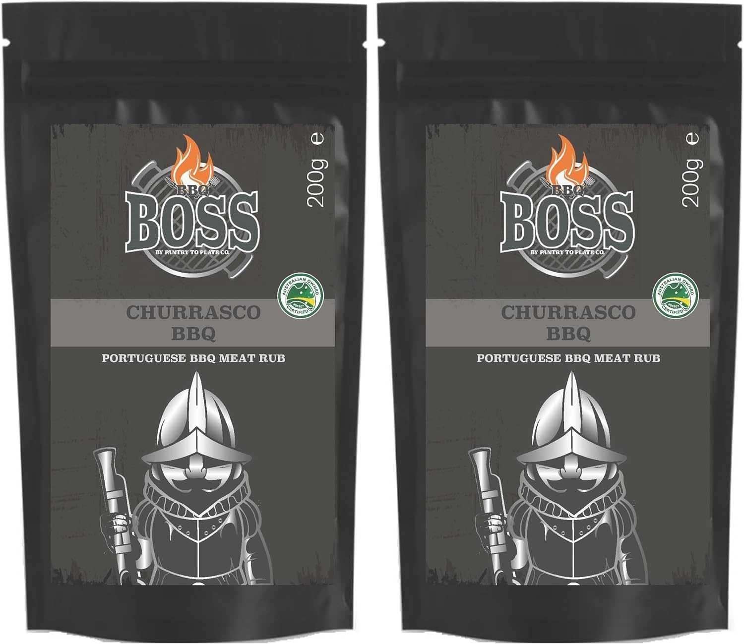 BBQ BOSS Churrasco Portuguese Meat Rub Pouch image number 2
