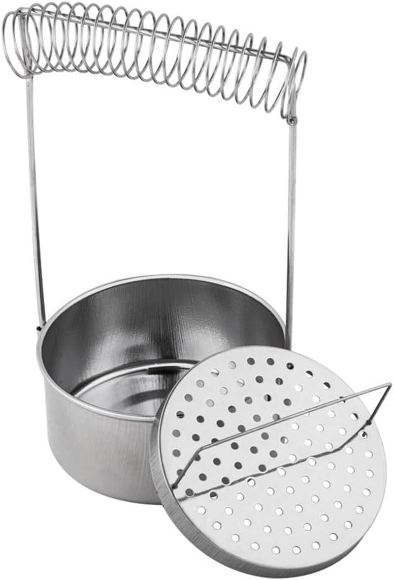 TEHAUX Paint Brush Cleaning Tub, Artist Brush Basin, Stainless Steel Paint Brush Washer, Artist Brush Cleaner, Art Brush Bucket Watercolor Brush Cleaner Plastic Wash Bucket No Cover Brush Holder image number 5