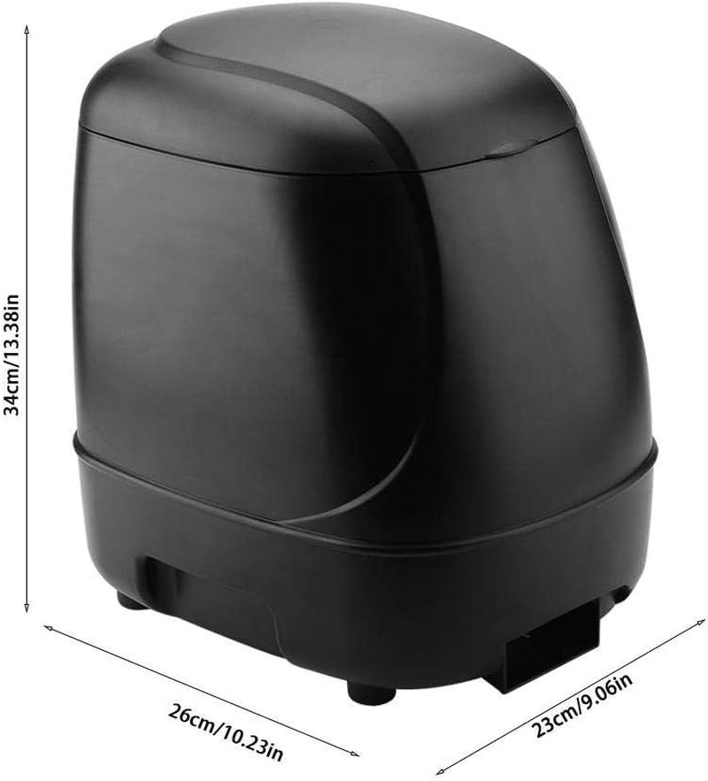 10L Pond Feeder, Automatic Fish Feeder for Pond Outdoor, Fish Feeder Automatic Dispenser, Timer High Capacity for Vacations & Hot or Cold Weather- Battery Powered image number 4