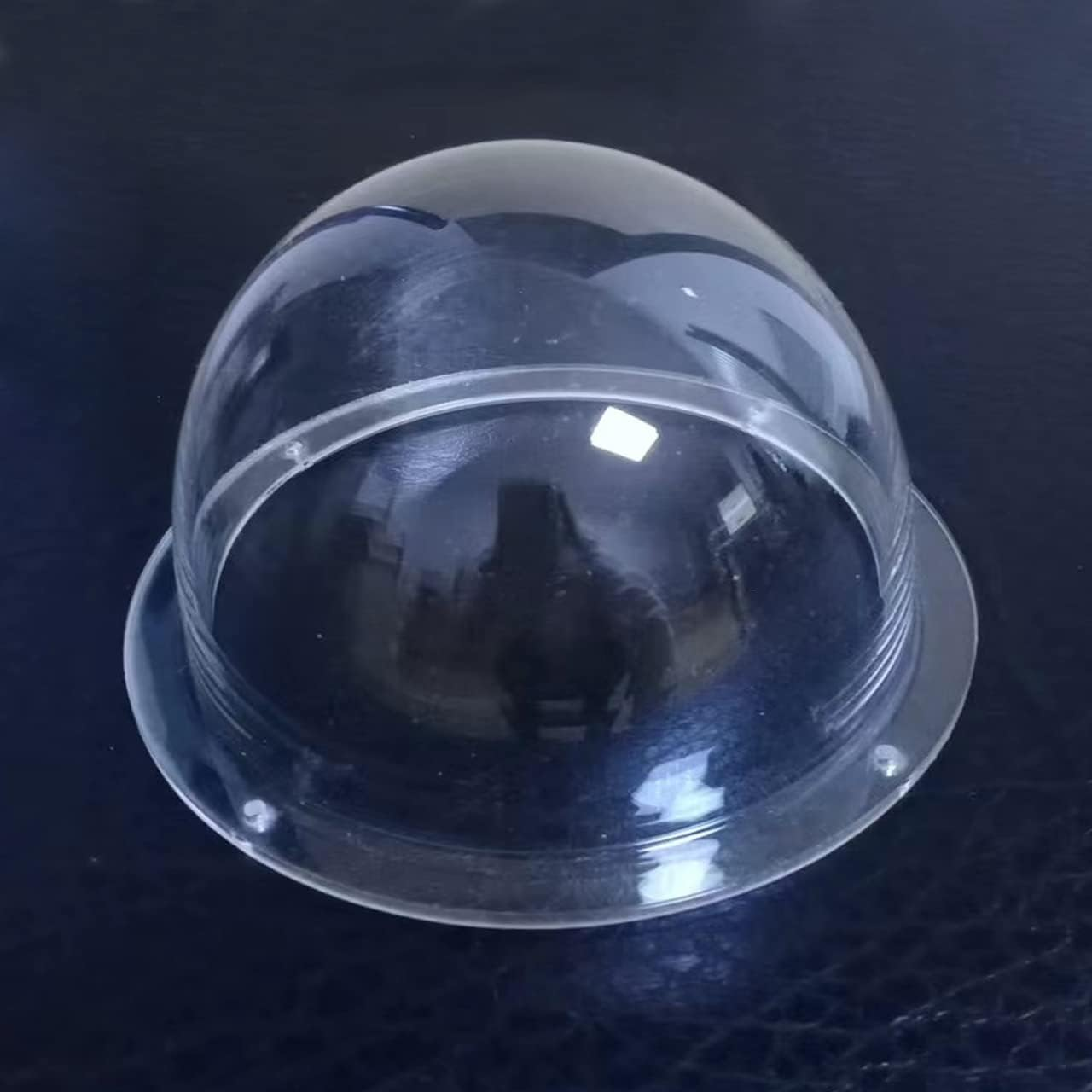 LOTOWELZON 4.72Inch/120Mm Acrylic Indoor/Outdoor CCTV Replacement Clear Camera Dome Cover Security Camera Housing Surveillance Camera Cover Pet Dog Fence Window