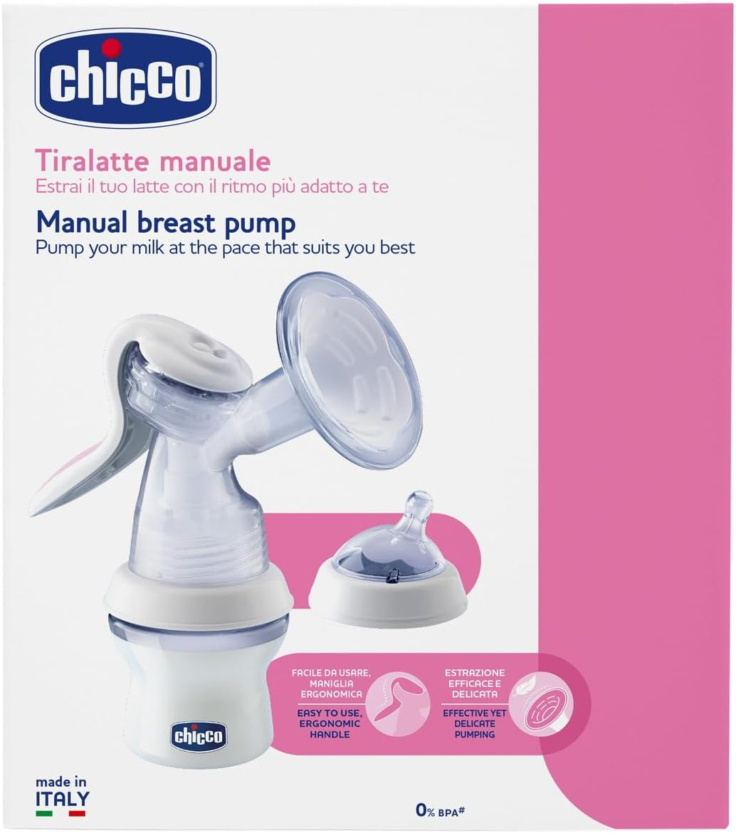 CHICCO Breast Pump Manual, Natural Feeling