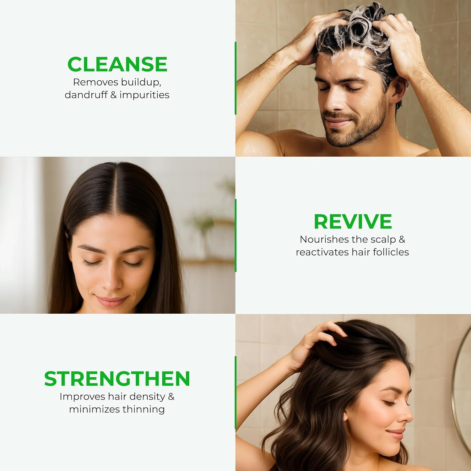 Green Wealth Neo Hair Nutrient Shampoo Hair | Sulphate & Paraben Free Formula | Men & Women | All Hair Types | Nourishes & Repairs Hair Roots | 8.45 Fl Oz / 250Ml image number 1