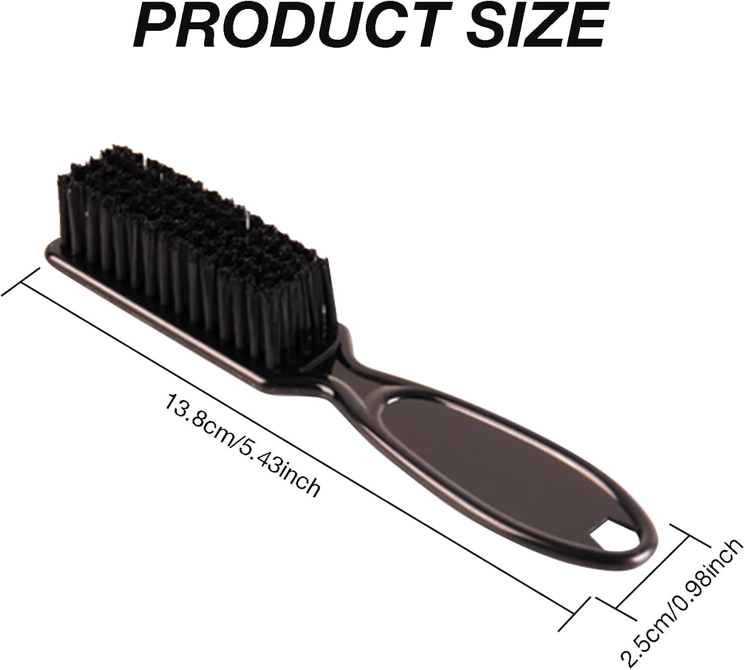 RTRTGS 2 Pieces Hair Clipper Cleaning Brush, Blade Cleaning Brush, Nylon Brush Nail Brush, Trimmer, Hairdressing Cleaning Brush, Tool image number 6
