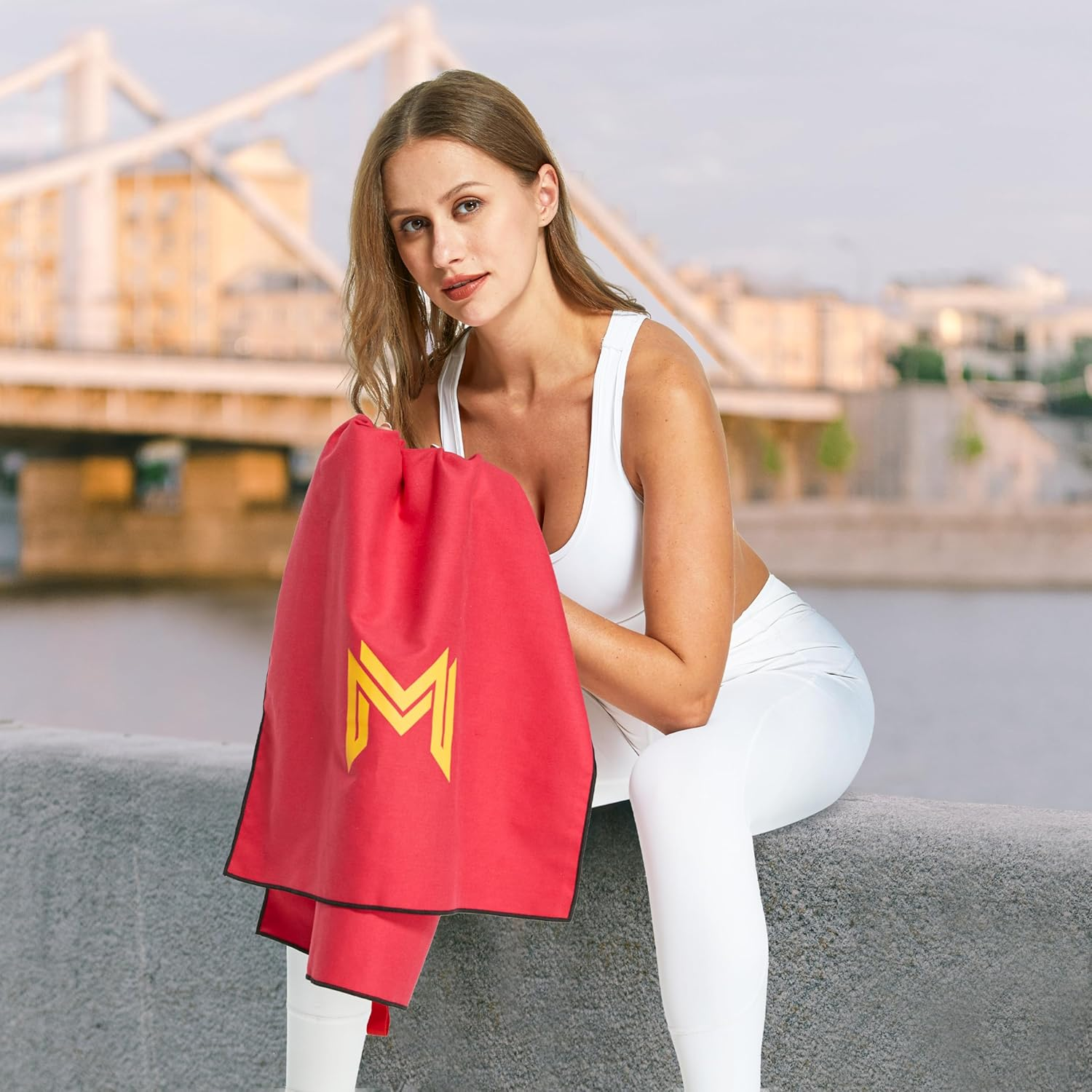 EMPULSE Sports Gym Towel | Ultra-Light | Quick-Drying | Perfect for Gym, Hiking, Backpacking,Yoga, Dance, Martial Arts & More | Durable & Comfortable (Crimson Core) - 3Pk Mixed image number 7