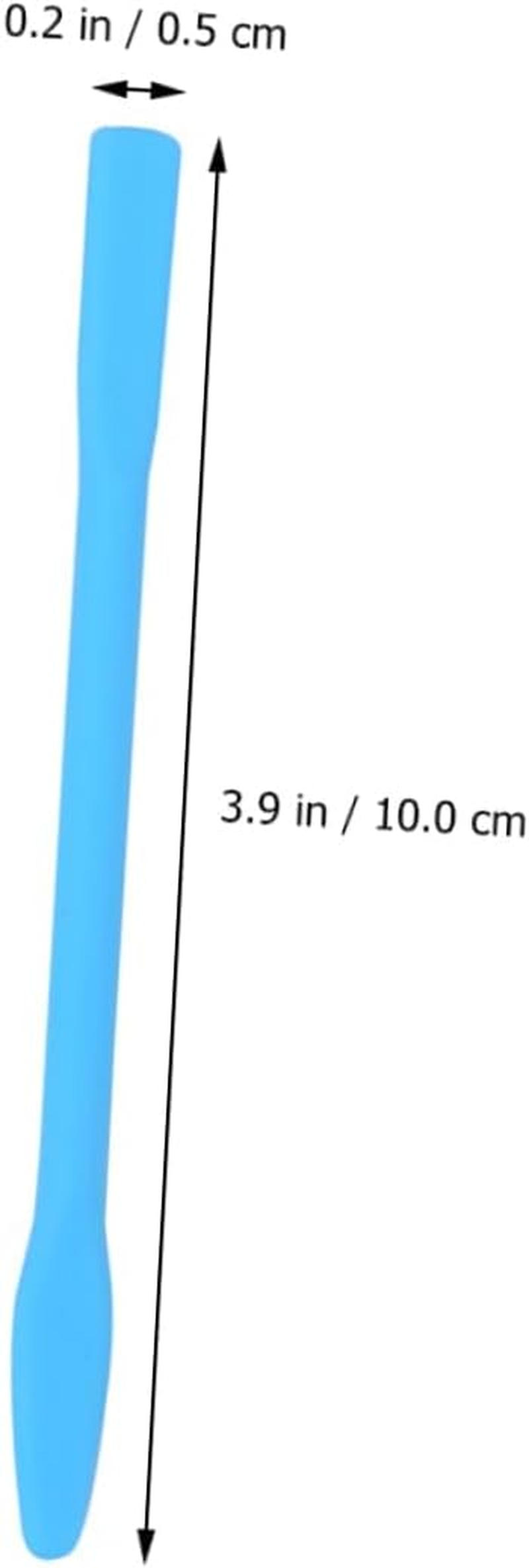 Ksngtixe 6PCS Silicone Stirring Rods, Reusable Mixing Sticks for Facial Masks & Paint, Break-Resistant DIY Applicators for Mud Masks, Easy to Use Makeup Tools (Random Colors) image number 5