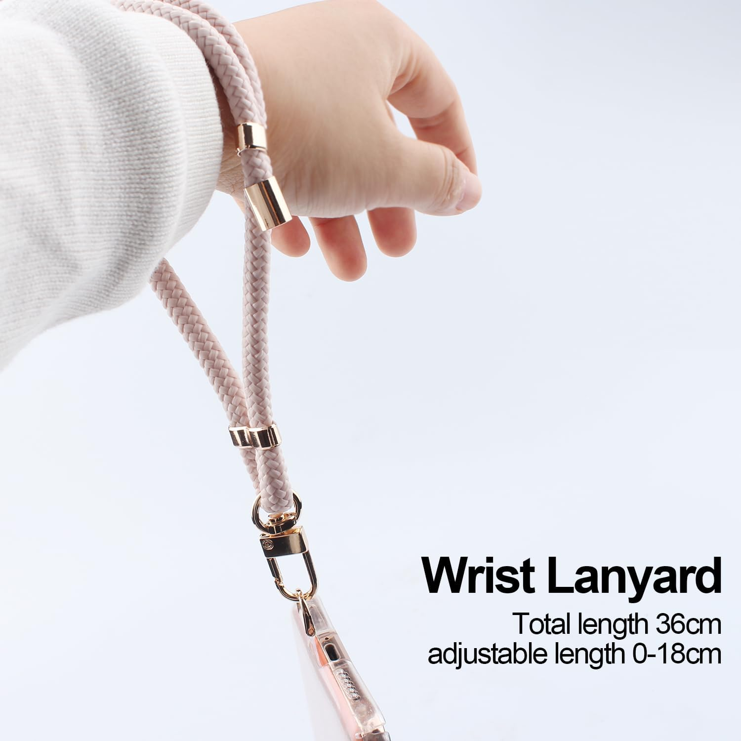 2 Pads Phone Lanyard, H HOME-MART Adjustable Crossbody Cell Phone Strap Universal Phone Wrist Lanyard 2Pcs Phone Patch Tether Tab for Most Smartphones Cell Phone Accessories image number 5