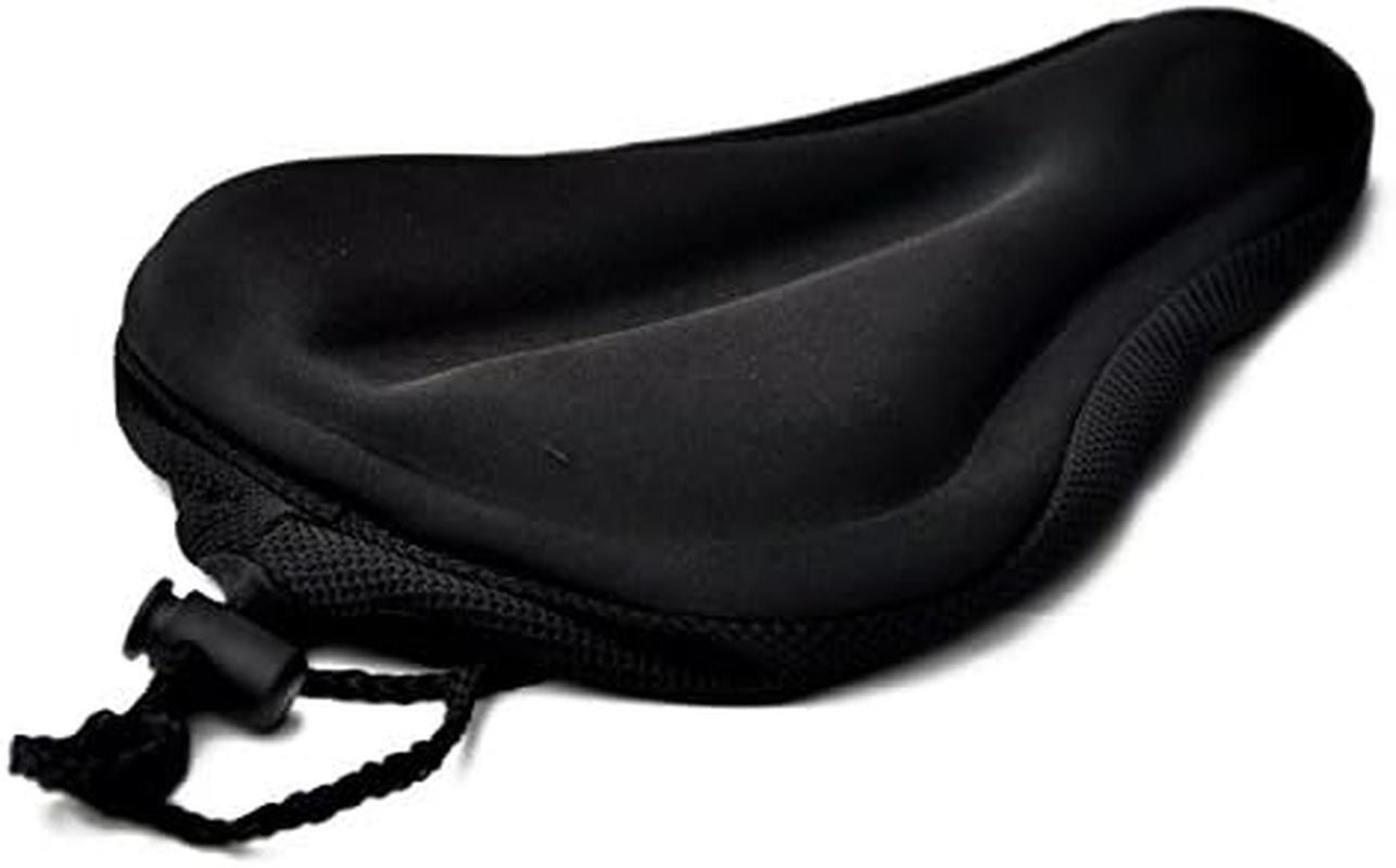 AISHEMI Soft Child Bike Saddle Gel Seat Cushion Pad Breathable Cycling Kids Bicycle Saddle Cover 9"X6" for Most Children Bicycle Tricycle Banlance Bike (Pink) image number 6