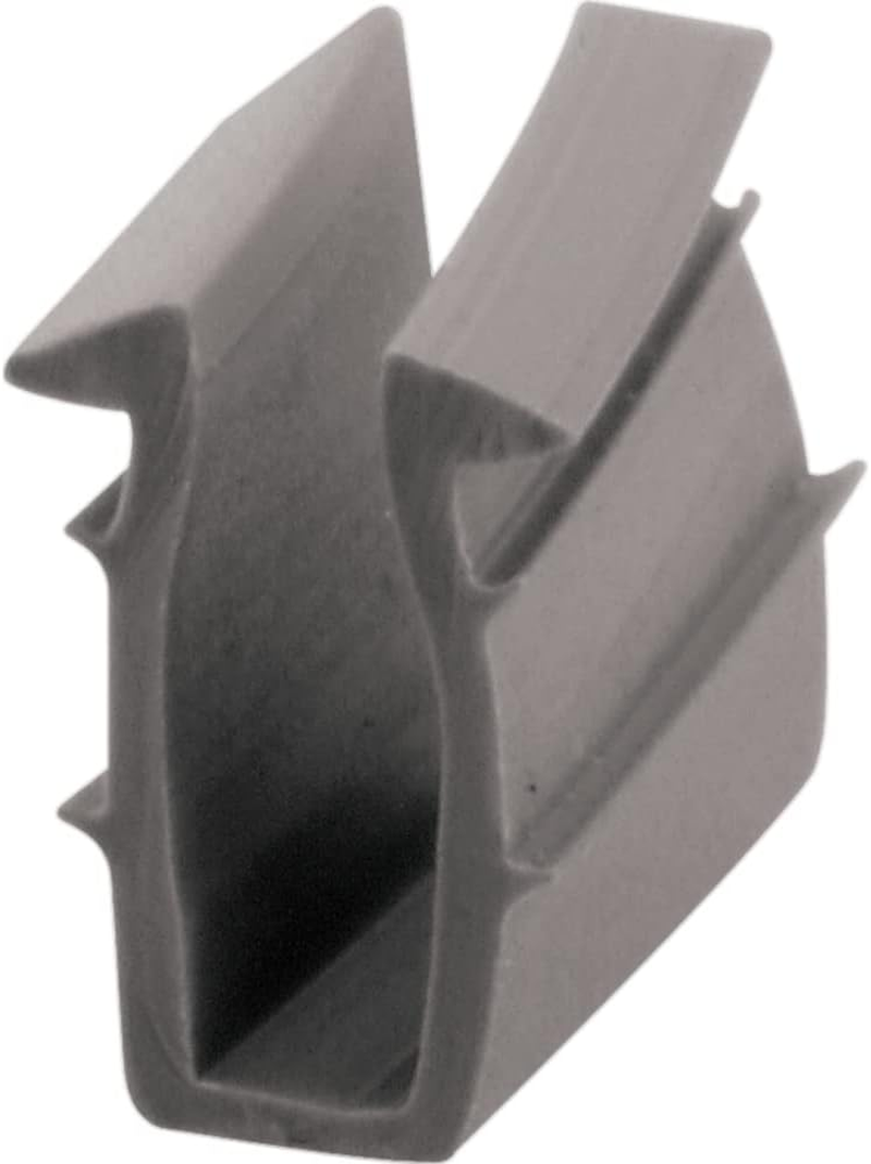 Prime-Line Products, P 7744 Glass Glazing Channel, Gray Vinyl, 200' image number 1