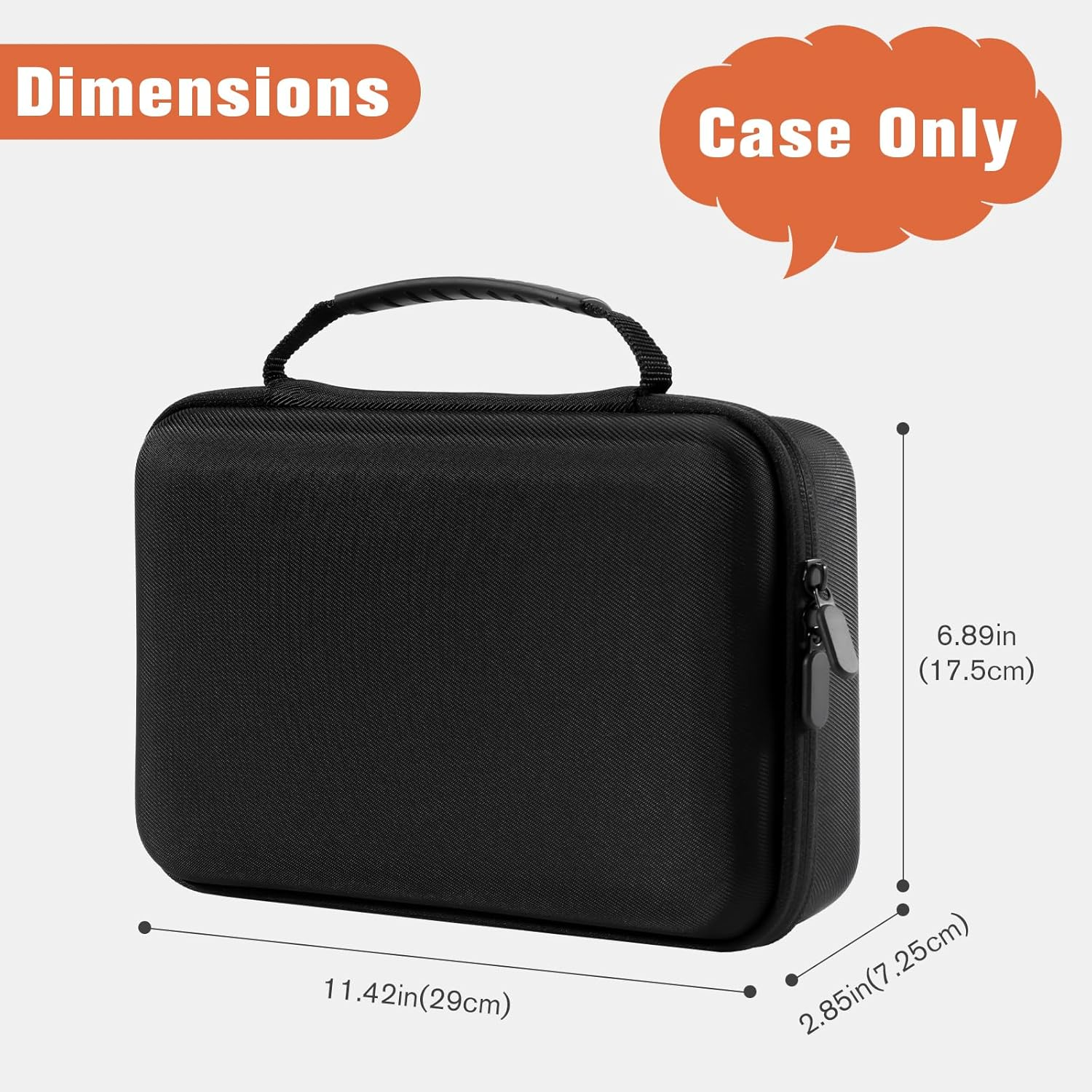 Procase Hard Shell Travel Sunglasses Organizer, Portable Muliple Glasses Case for Traveling with Adjustable Dividers, Eyeglasses Storage Box for Trip Men Women image number 6