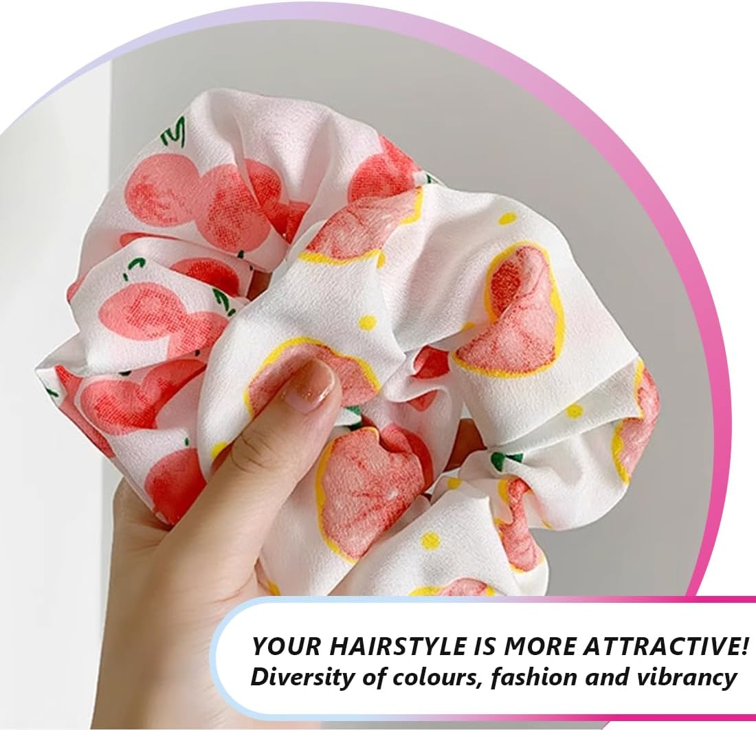 Pack of 10 Hair Bobbles Soft Elastic Colourful Elastic Hair Bands for Girls Women Hair Accessories image number 3