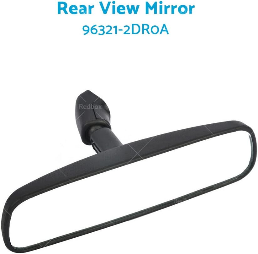 KAKA AUTO PARTS Interior Rear View Mirror Compatible with Nissan Pulsar X-Trail T32 Tiida Quest Navara 96321-2DR0A image number 3