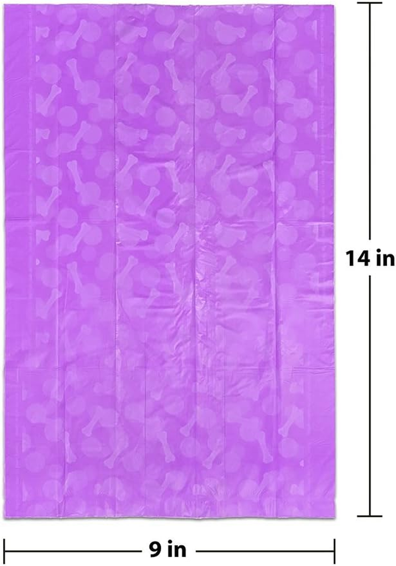 Bags on Board Dog Poop Pickup Bags, Multiple Colors, 140 Bags image number 6