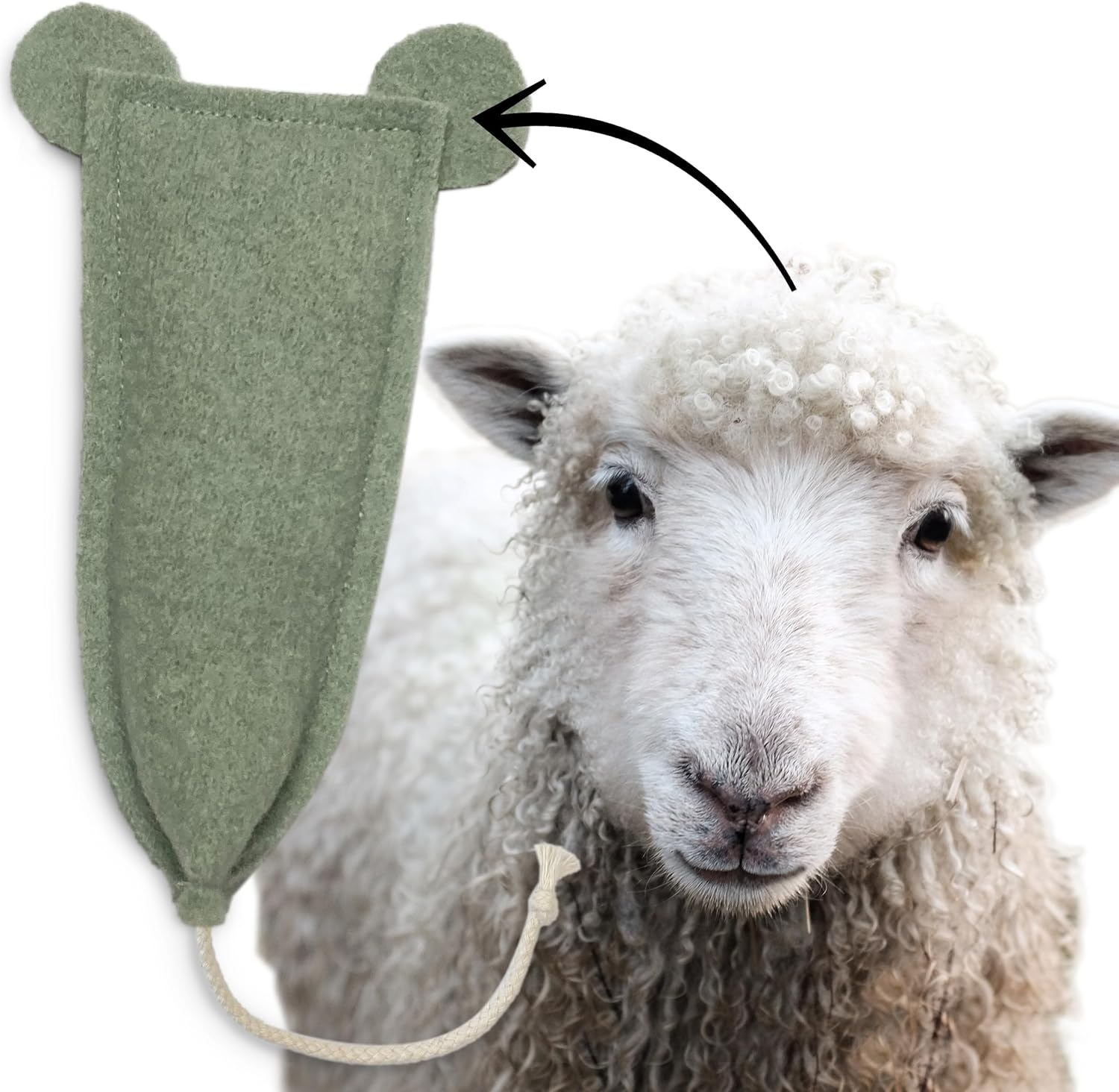 M&Auml;USERICH &ndash; the Hand-Stitched XL Cat Toy Mouse with Matatabi Filling for Self-Employment of Cats, Play Cushion for Cats, Scented Cushion with Silvervine Fruits (Instead of Catnip Sticks) image number 3