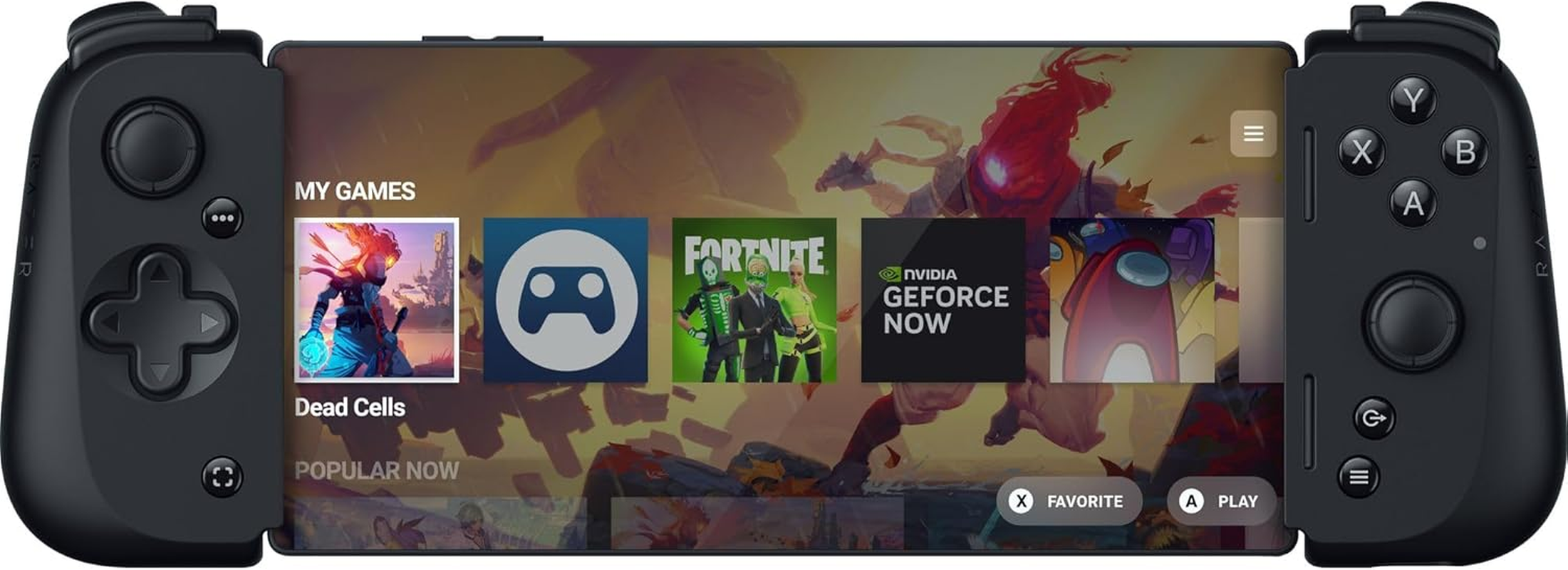 Razer Kishi V2 Mobile Gaming Controller for Android: Console Quality Gaming Controls - Universal Fit with Extendable Bridge - Stream PC, Xbox, Playstation Games - Ultra Low Latency - Ergonomic Design image number 3