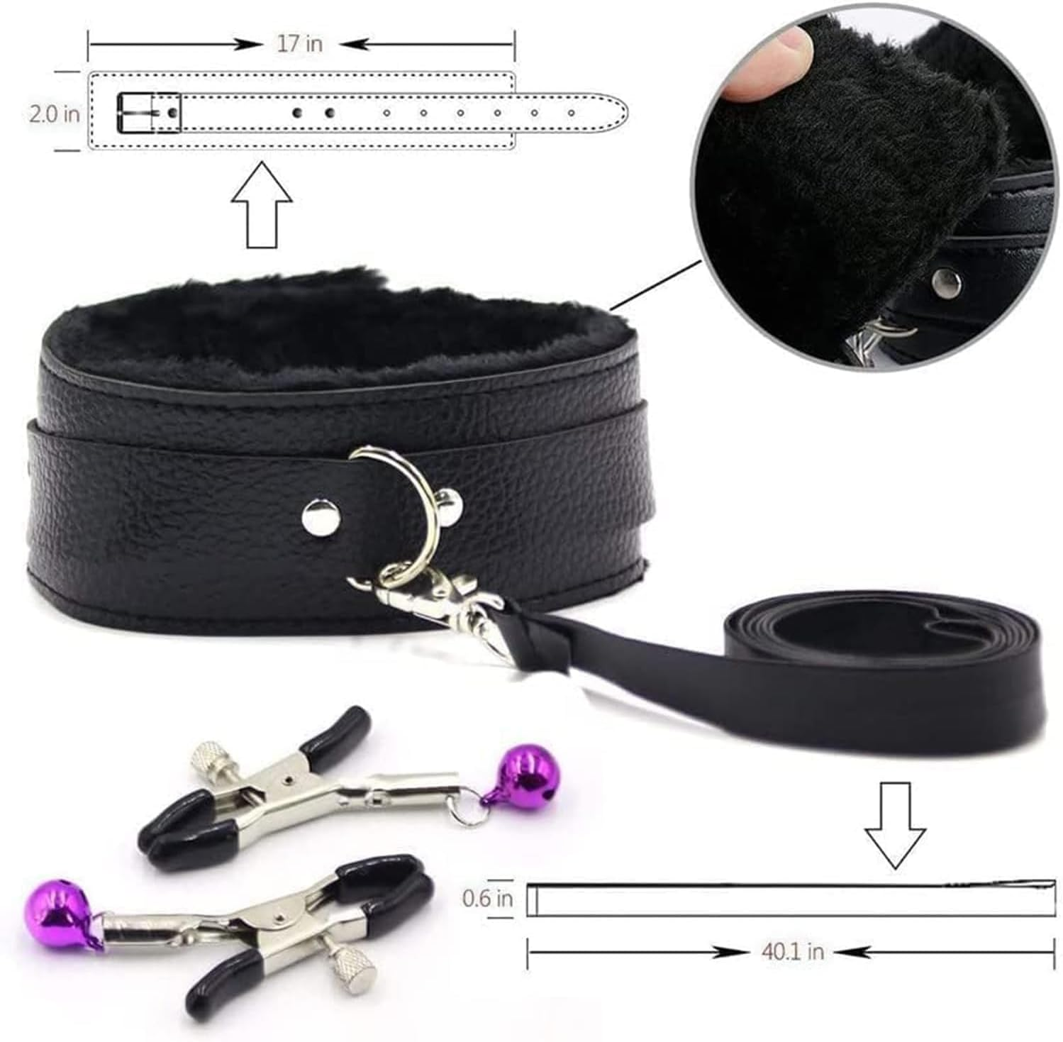 10 Juegos De Juguetes Sexuales Para Parejas, Juego De Herramientas S&M, Juego De Cama Ajustable, Juguetes Sexuales Para Parejas De Hombres, Ajustables Y C&oacute;modos, Adecuados Para Parejas Y Principiantes, Color Negro image number 2