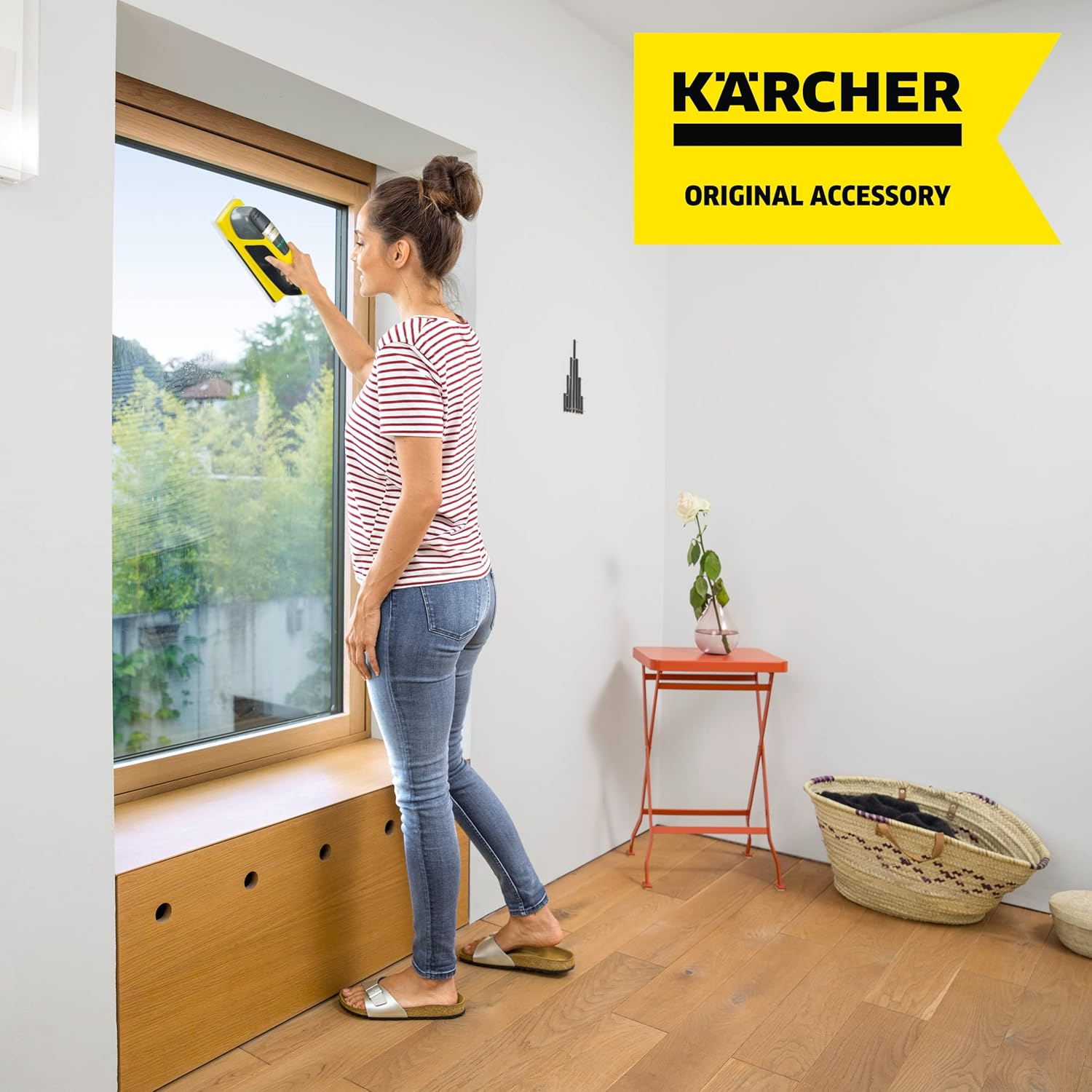 K&auml;rcher KV 4 Wiping Cloths 2 Pack image number 1