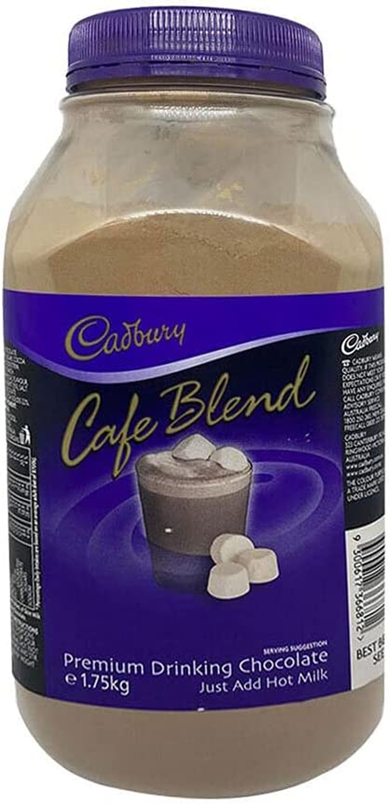 Cadbury Cafe Blend Premium Drinking Chocolate, 1.75 Kg
