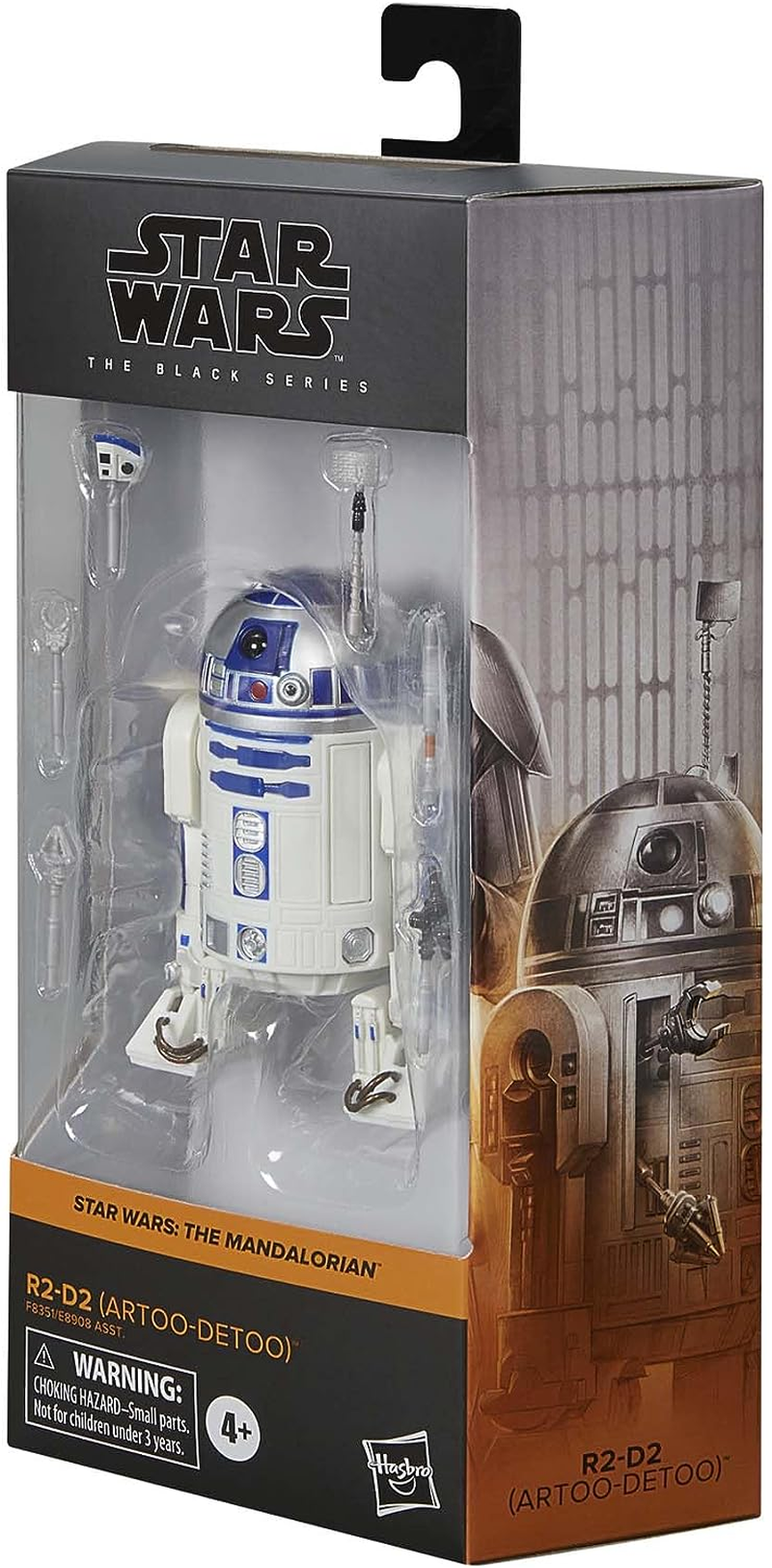 Star Wars the Black Series R2-D2 (Artoo-Detoo), Star Wars: the Mandalorian Collectible 6-Inch Action Figures, Ages 4 and Up image number 1