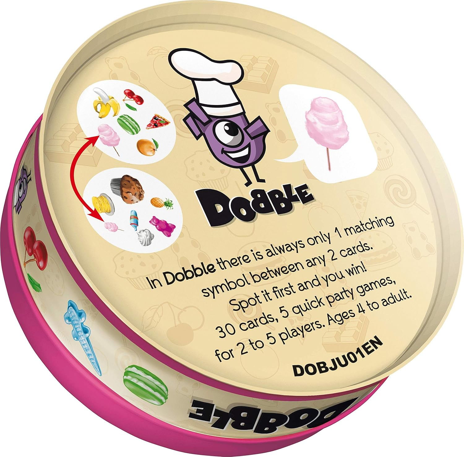 Zygomatic Dobble Junior Card Game image number 4
