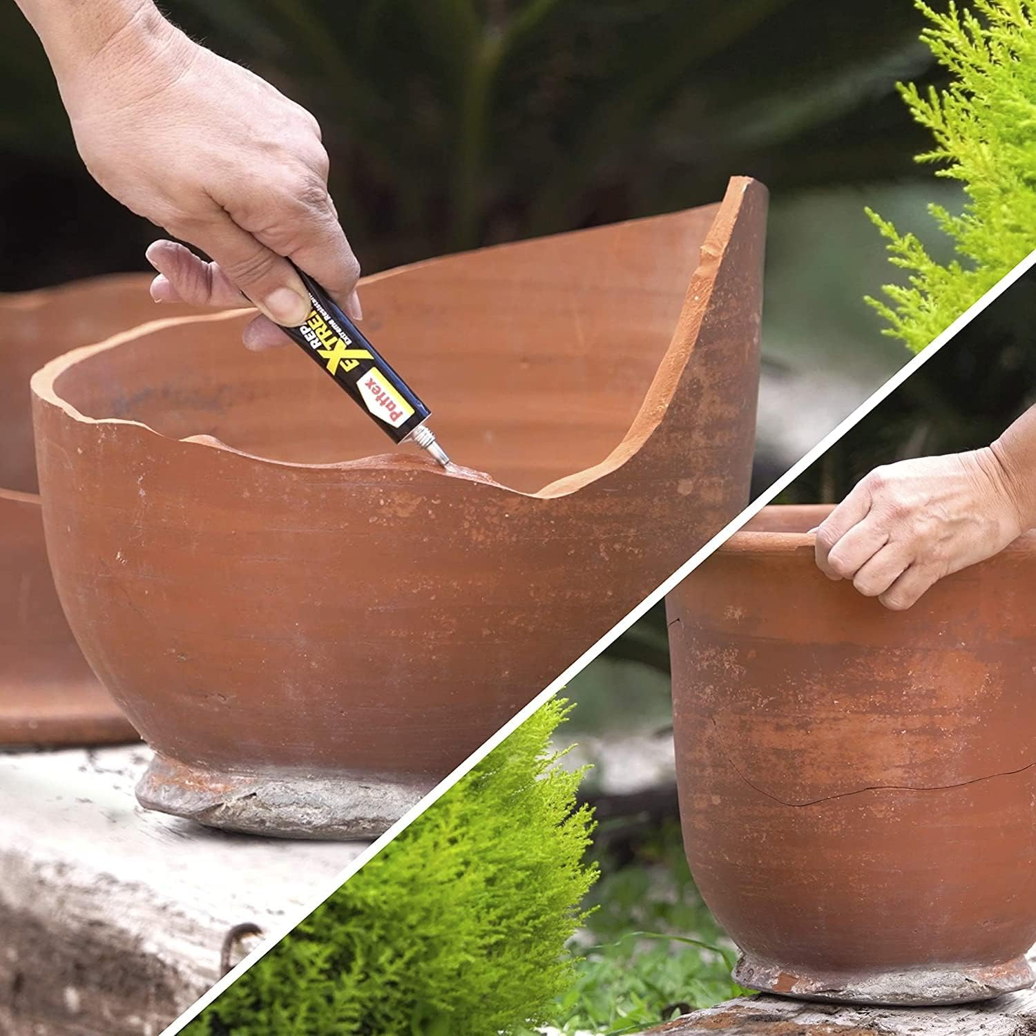 Pattex Repair Extreme, 2 X 20G Tube Non-Shrinking and Flexible All-Purpose Adhesive, Temperature Resistant Repair Adhesive, Strong Adhesive for Indoor and Outdoor Use