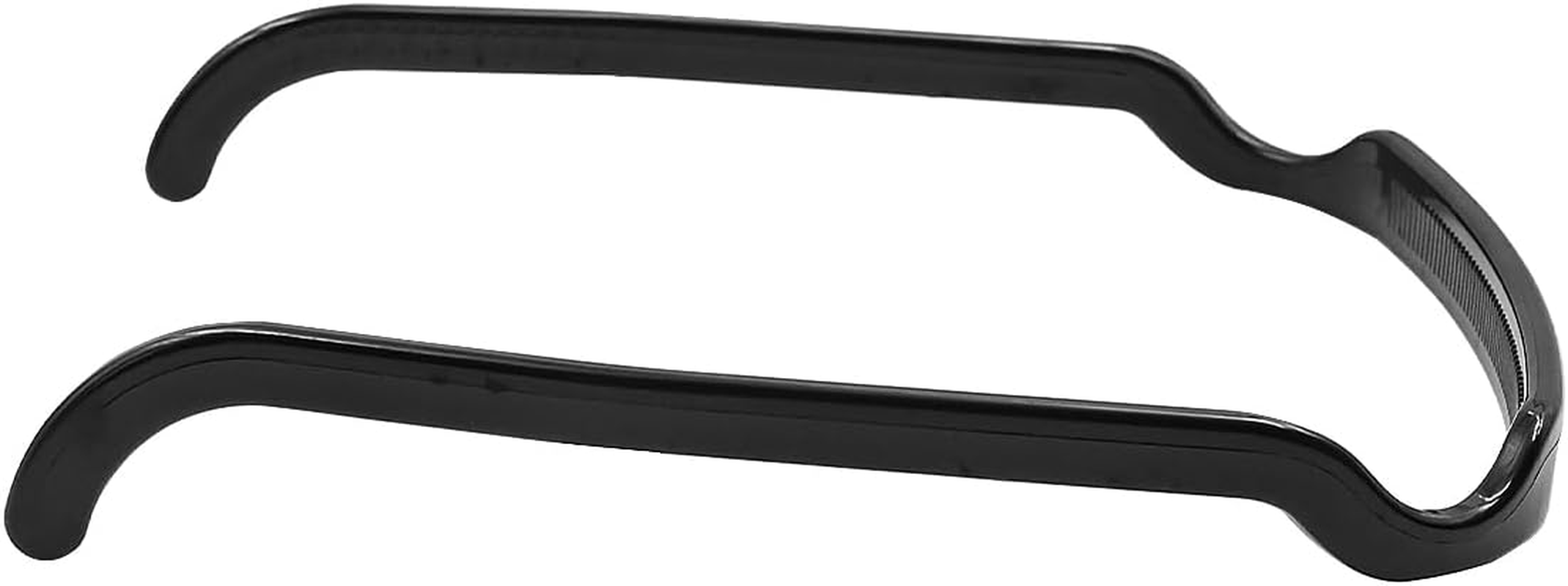 ANCLLO 4Pcs Square Headband,Hair Bands,Sunglasses Headband, Curly Hair Plastic Hair Hoop Hairband, Hairstyle Fixing Tool, Easy Get Volume and Style Hair without the Headache image number 3